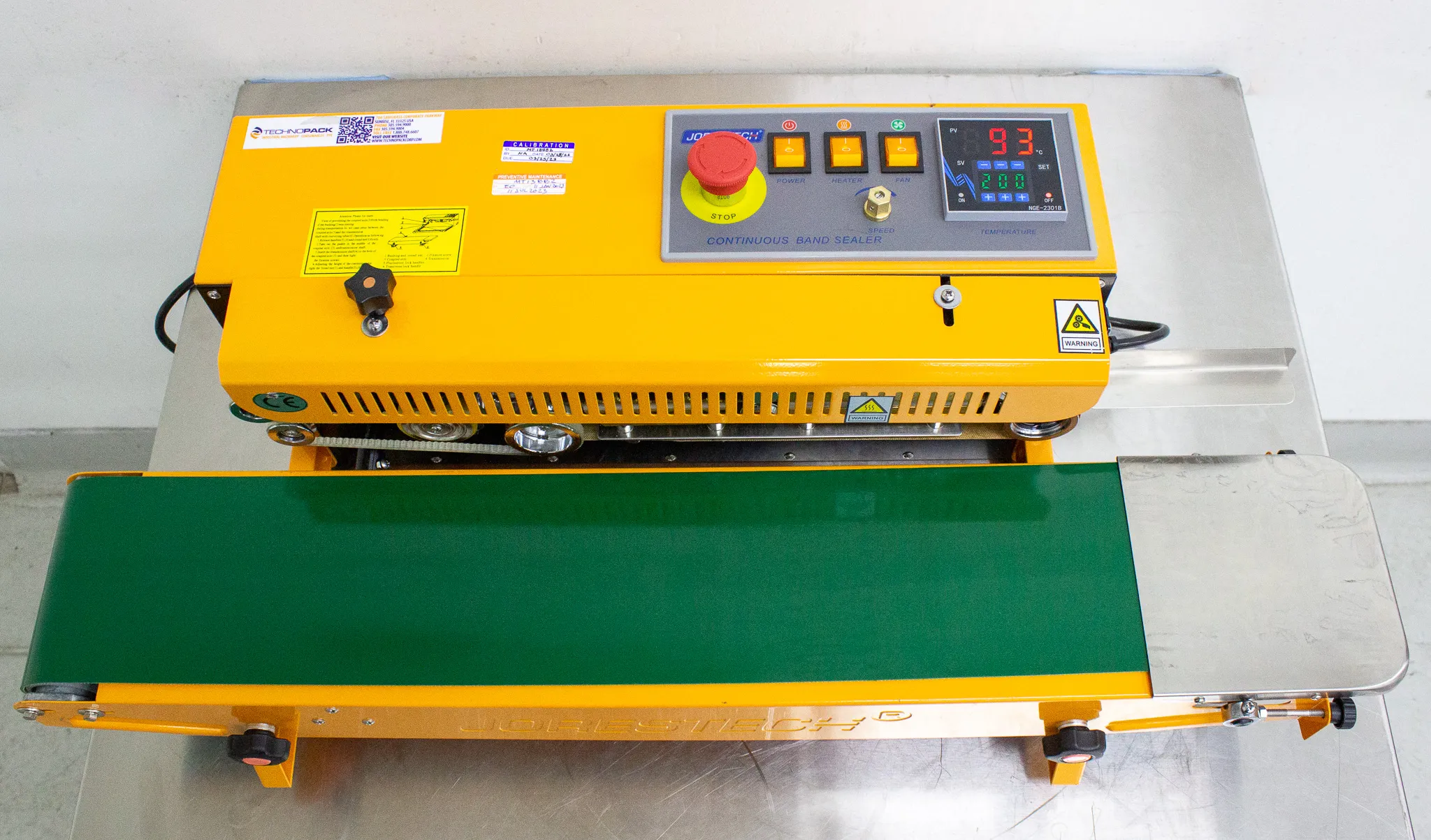 Jorestech Continuous Band Sealer Model E-CBS-630D