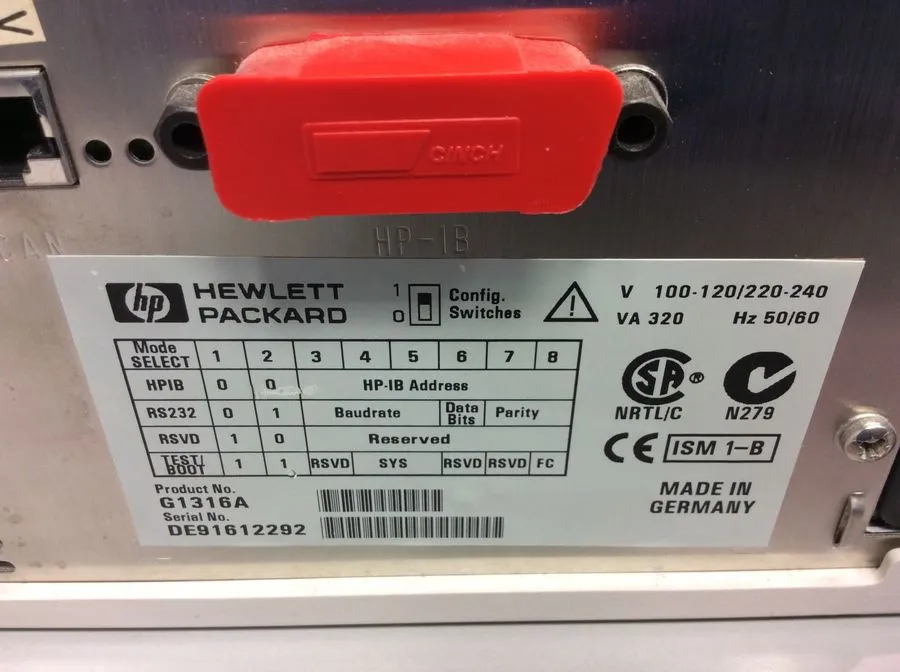 Agilent 1100 Series G1316A Colcom HPLC System