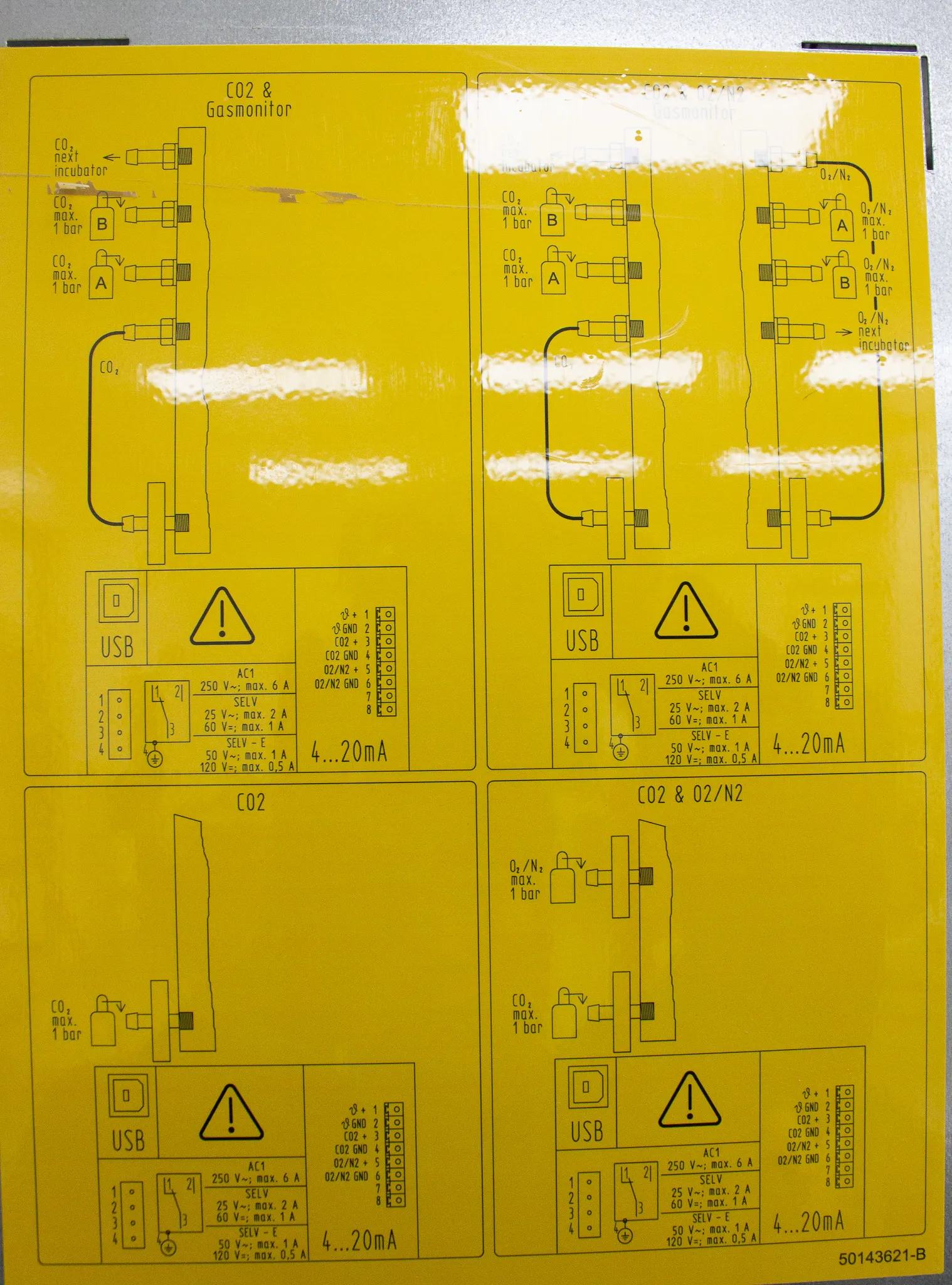 Thermo HERAcell Vios 160i Dual Chamber Double Stack CO2 Incubator 51030410