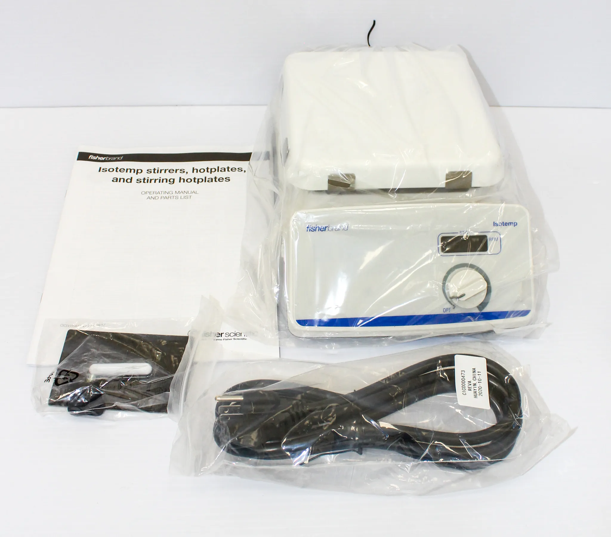 Fisherbrand Isotemp 7'' Stirrer - New, Open Box, Ready to Use, All Accessories Included