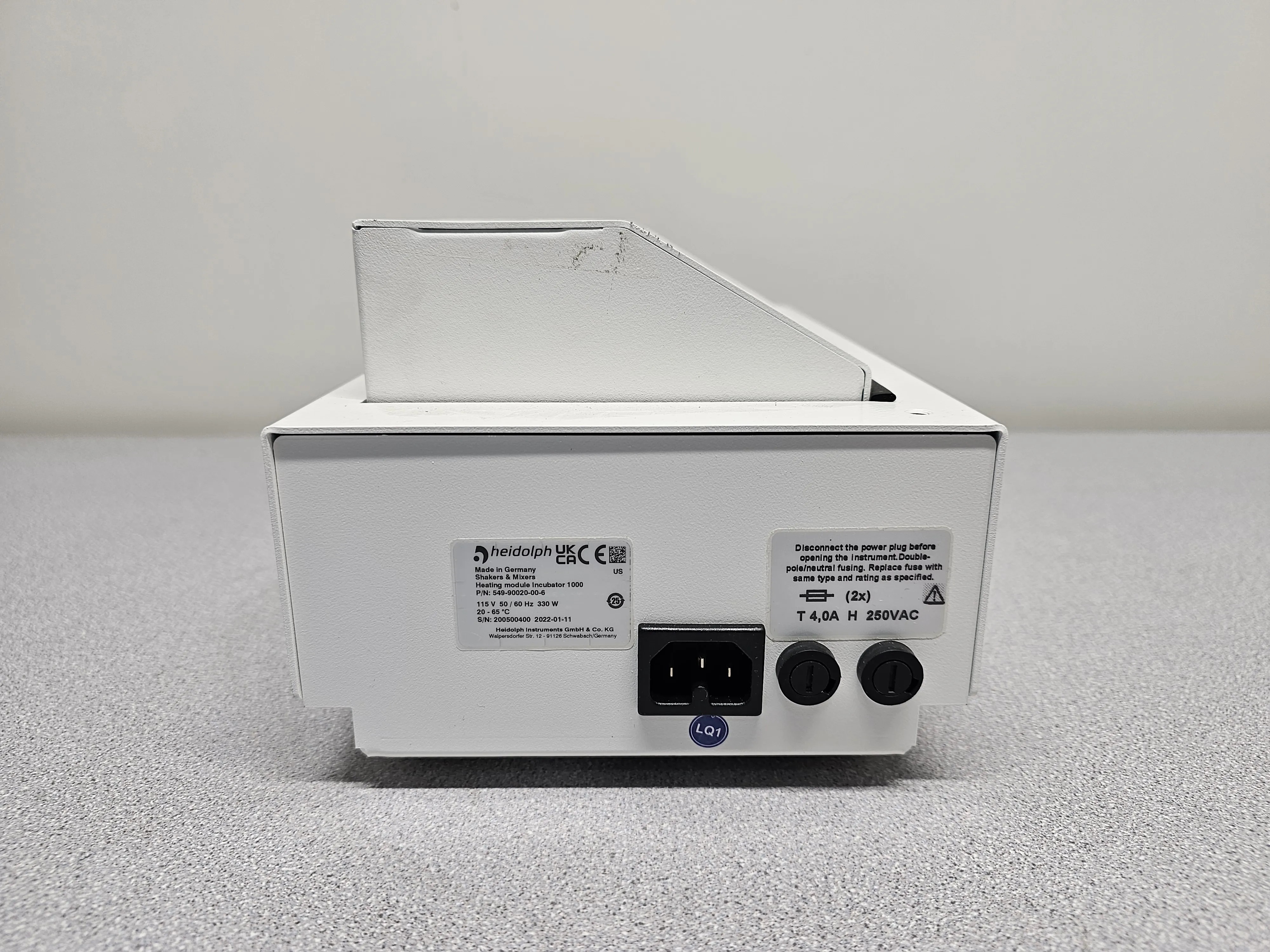 Heidolph Shaker Heating Module Incubator 1000 P/N: 549-90020-00-6