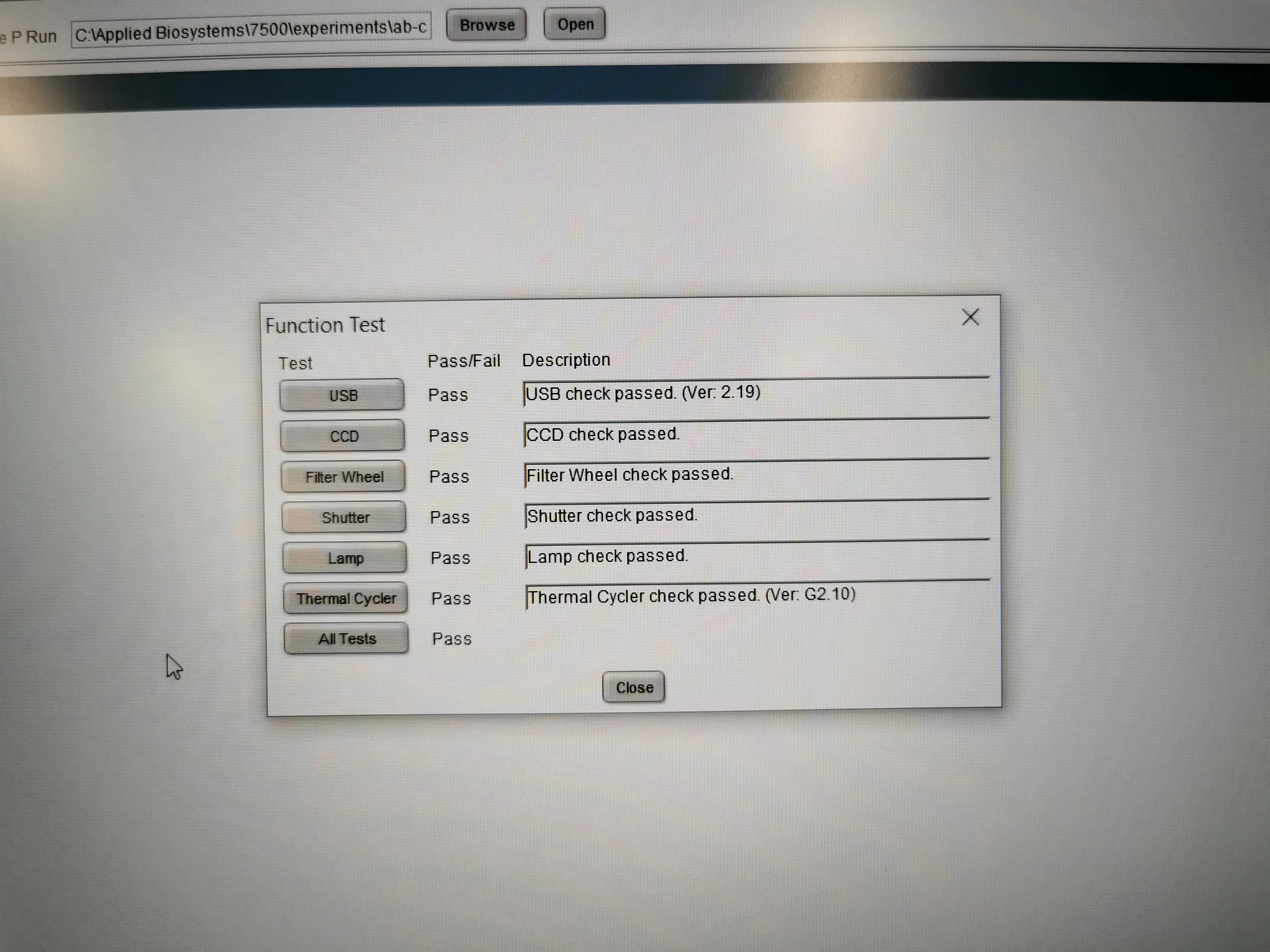 Applied Biosystem 7500 Fast Real-Time PCR System #4357362