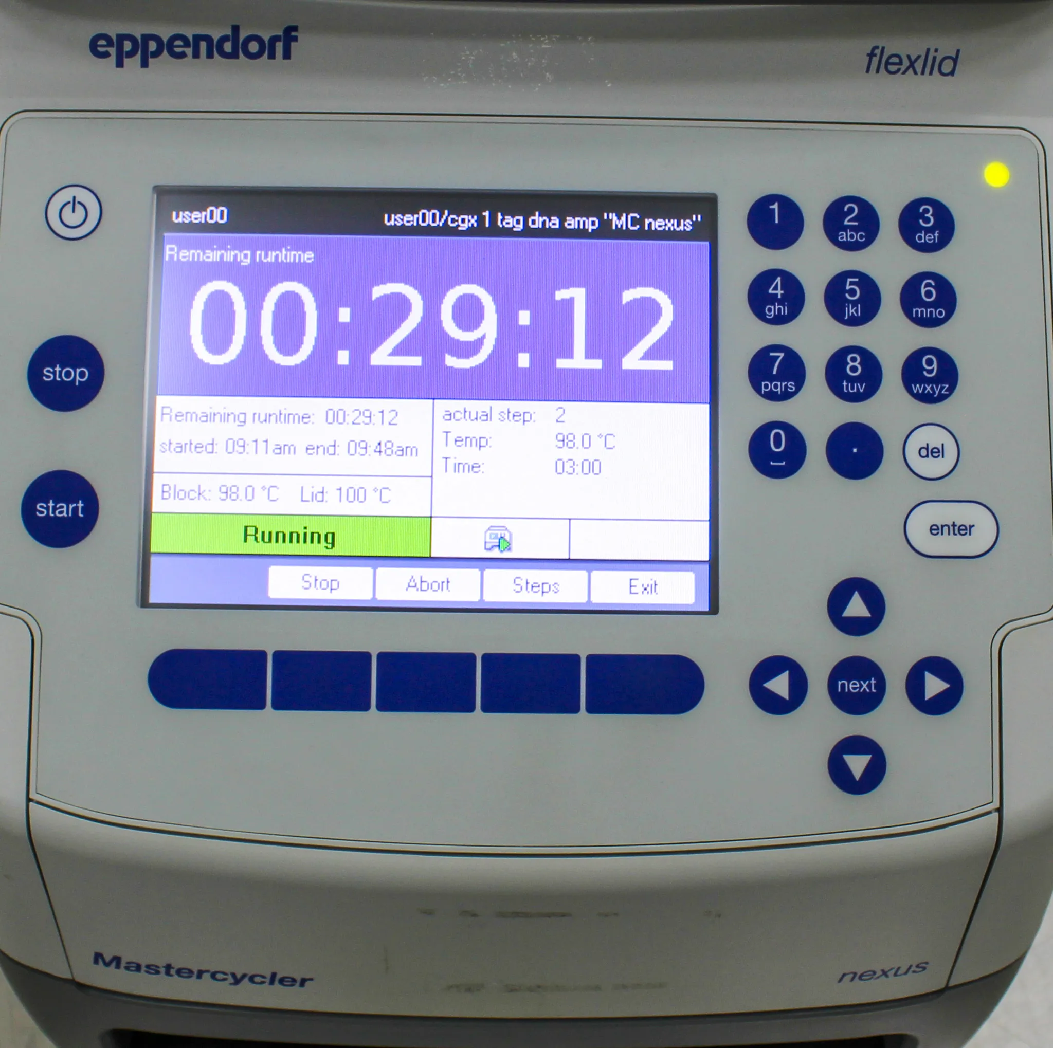 Eppendorf AG Flexlid Mastercycler nexus PCR Thermal Cycler 6333