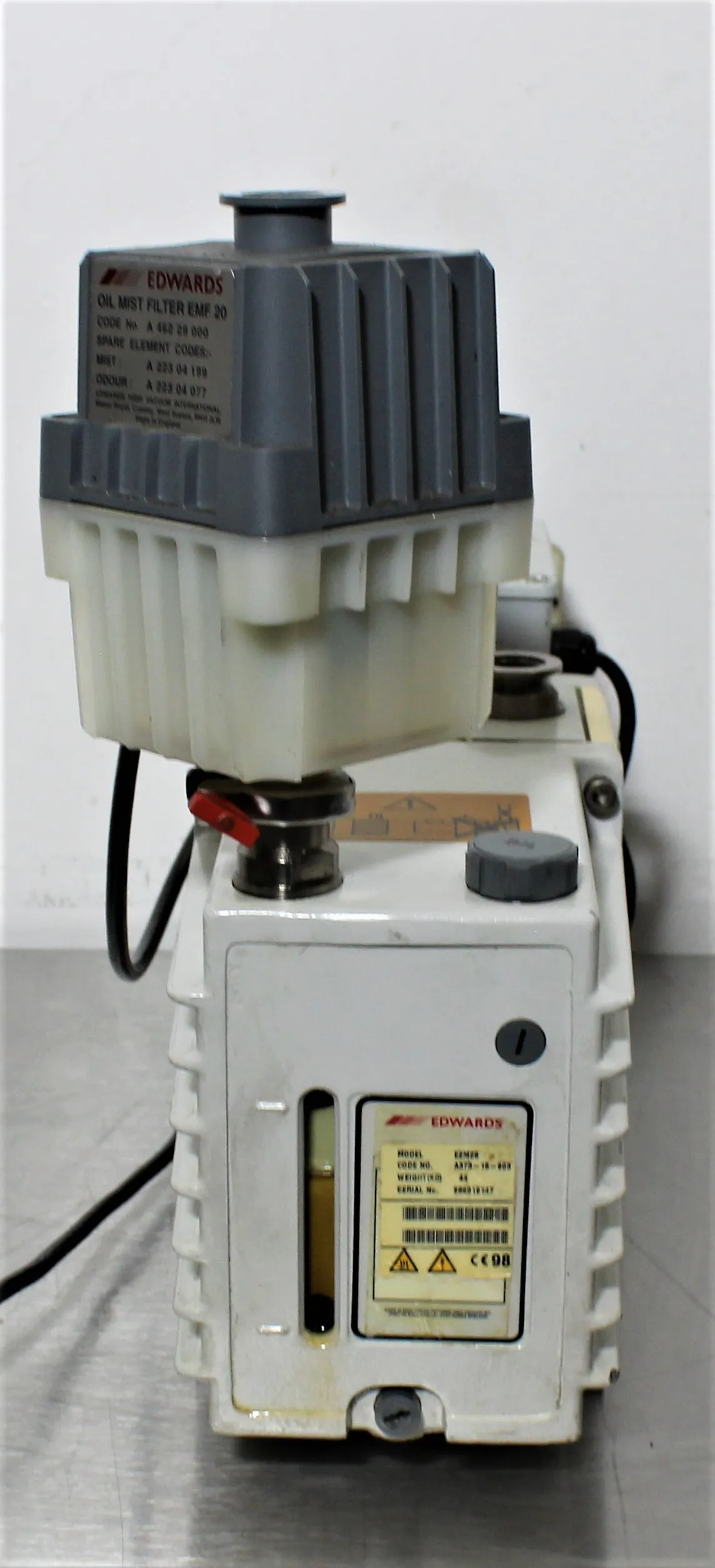 Edwards E2M28 Rotary Vane Vacuum Pump 220V 60Hz US