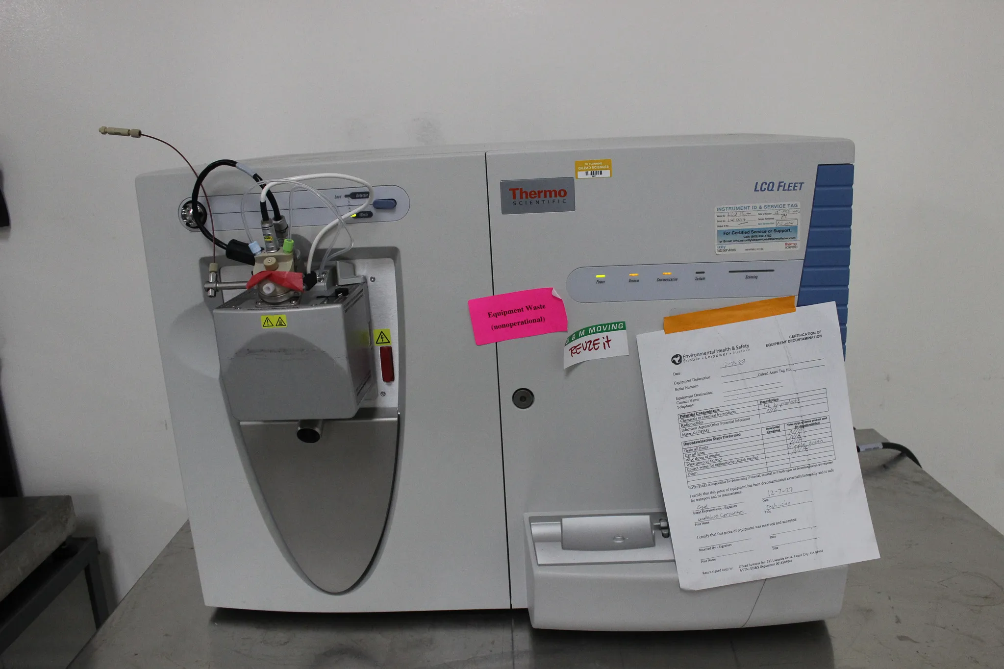 Thermo Scientific LCQ Fleet Ion Trap Mass Spectrometer