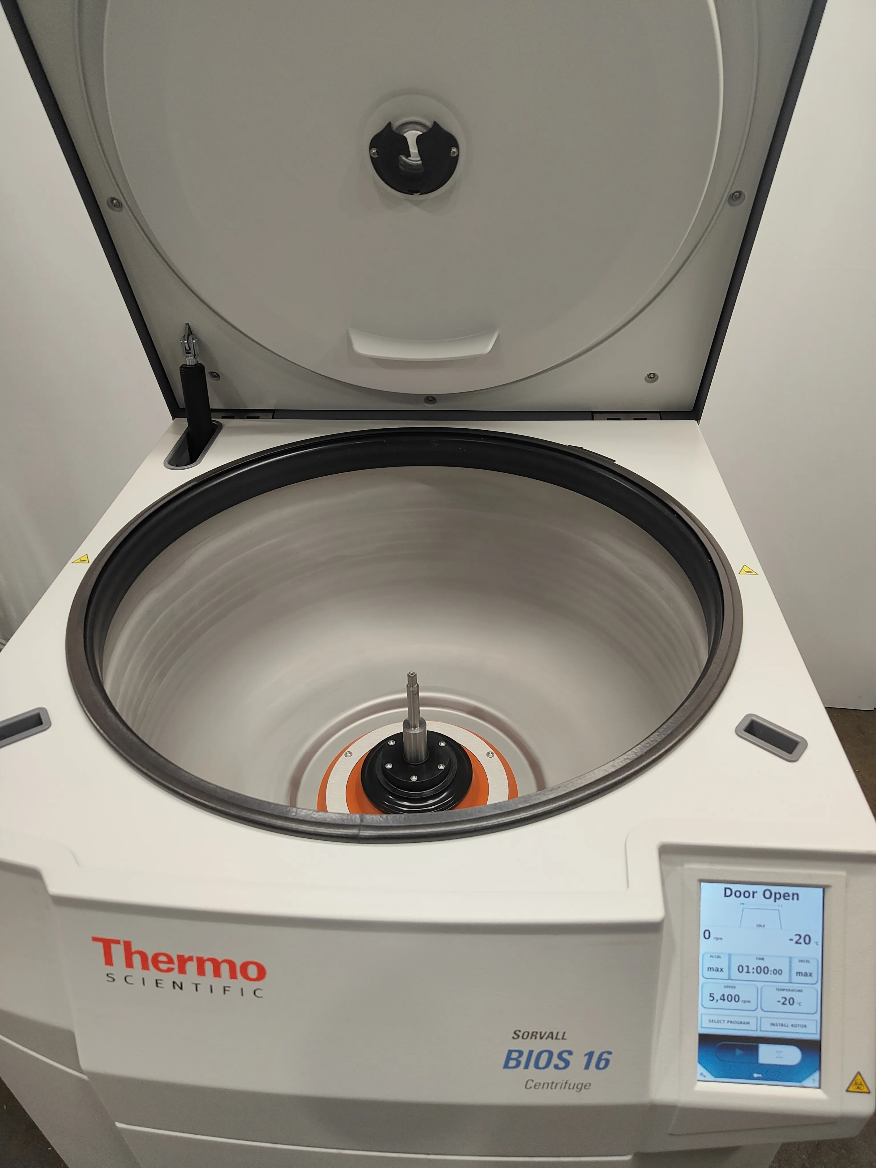 Thermo Scientific Sorvall BIOS 16 Bioprocessing Centrifuge 5,400 RPM 8,500 x g