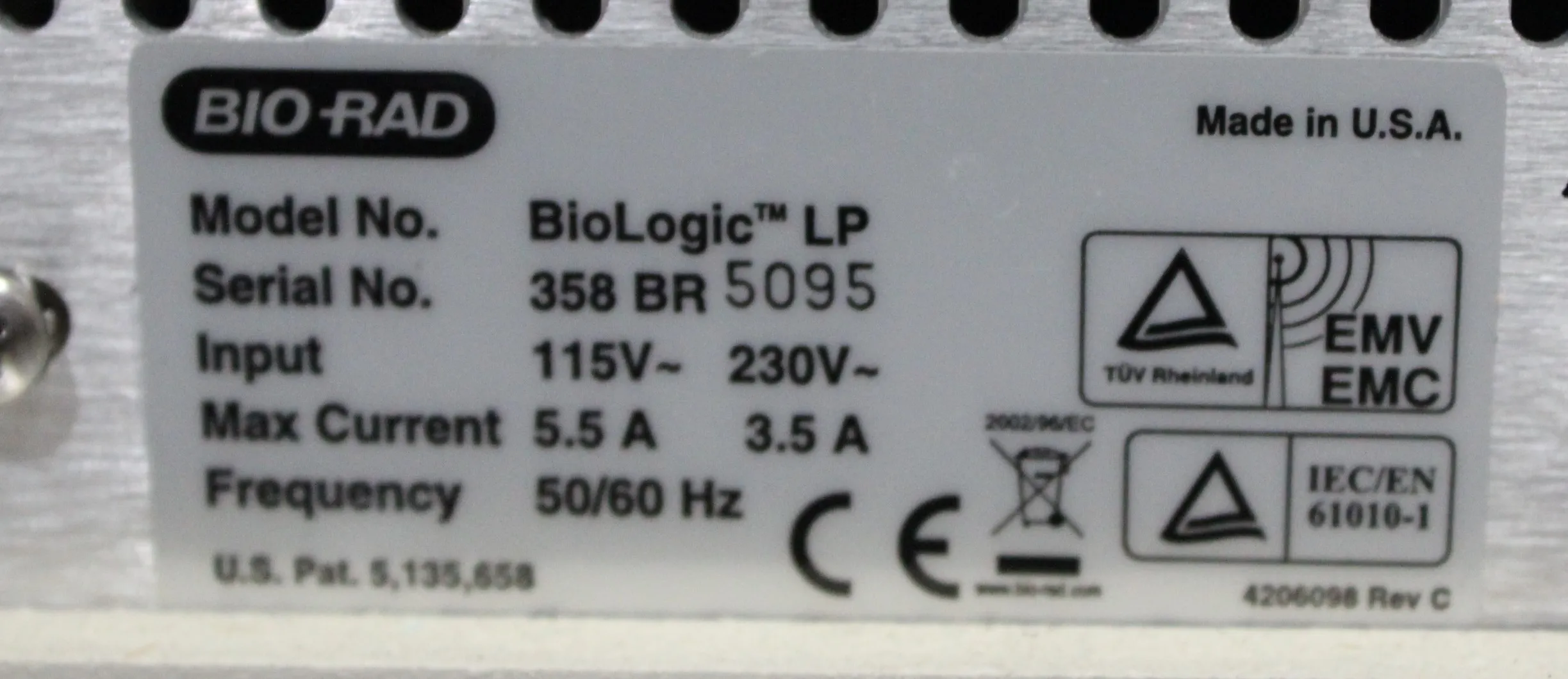 BIO-RAD BioLogic LP Chromatography System