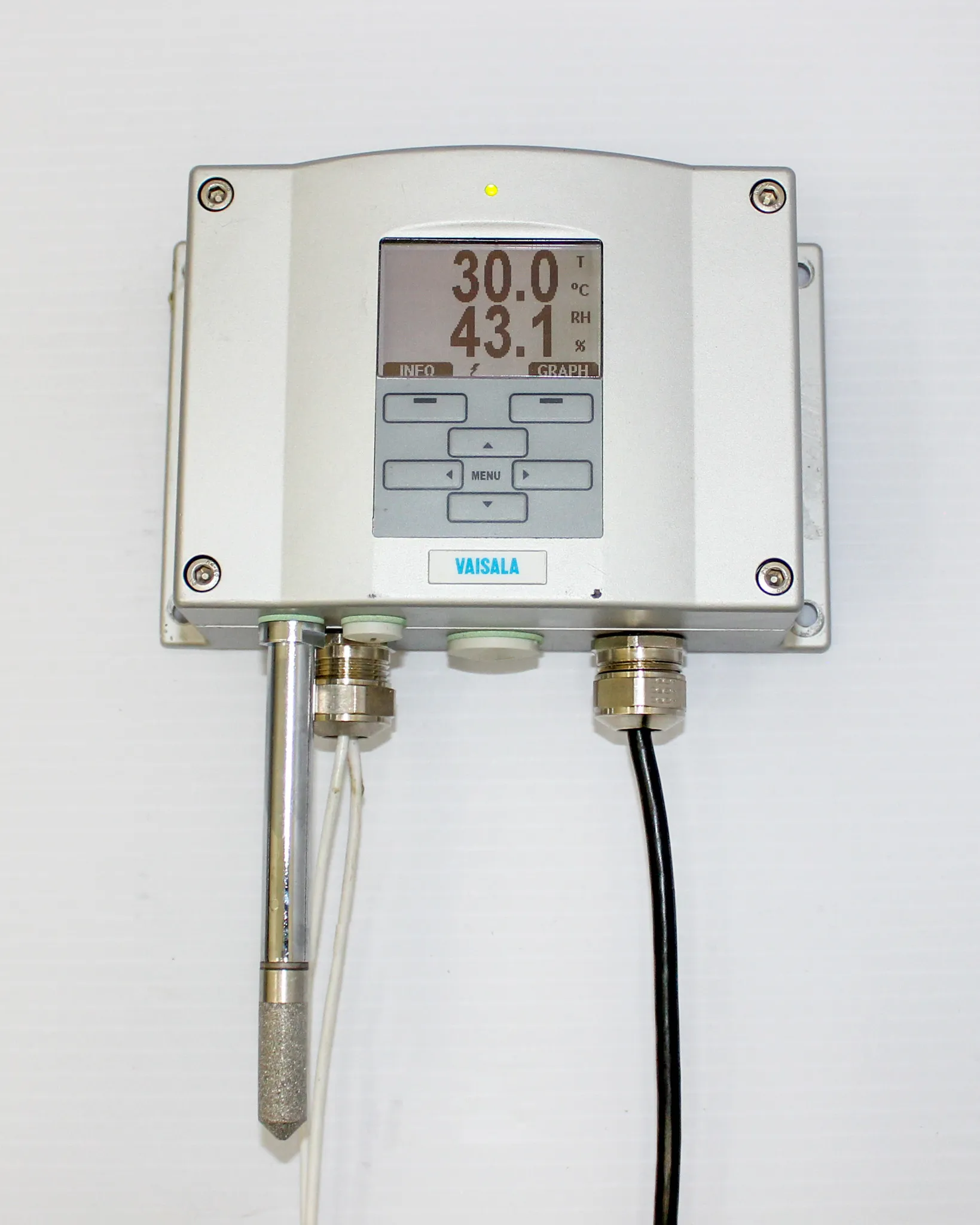 Vaisala DMT340 Dew Point and Temperature Transmitter (Display - Remote Probe)