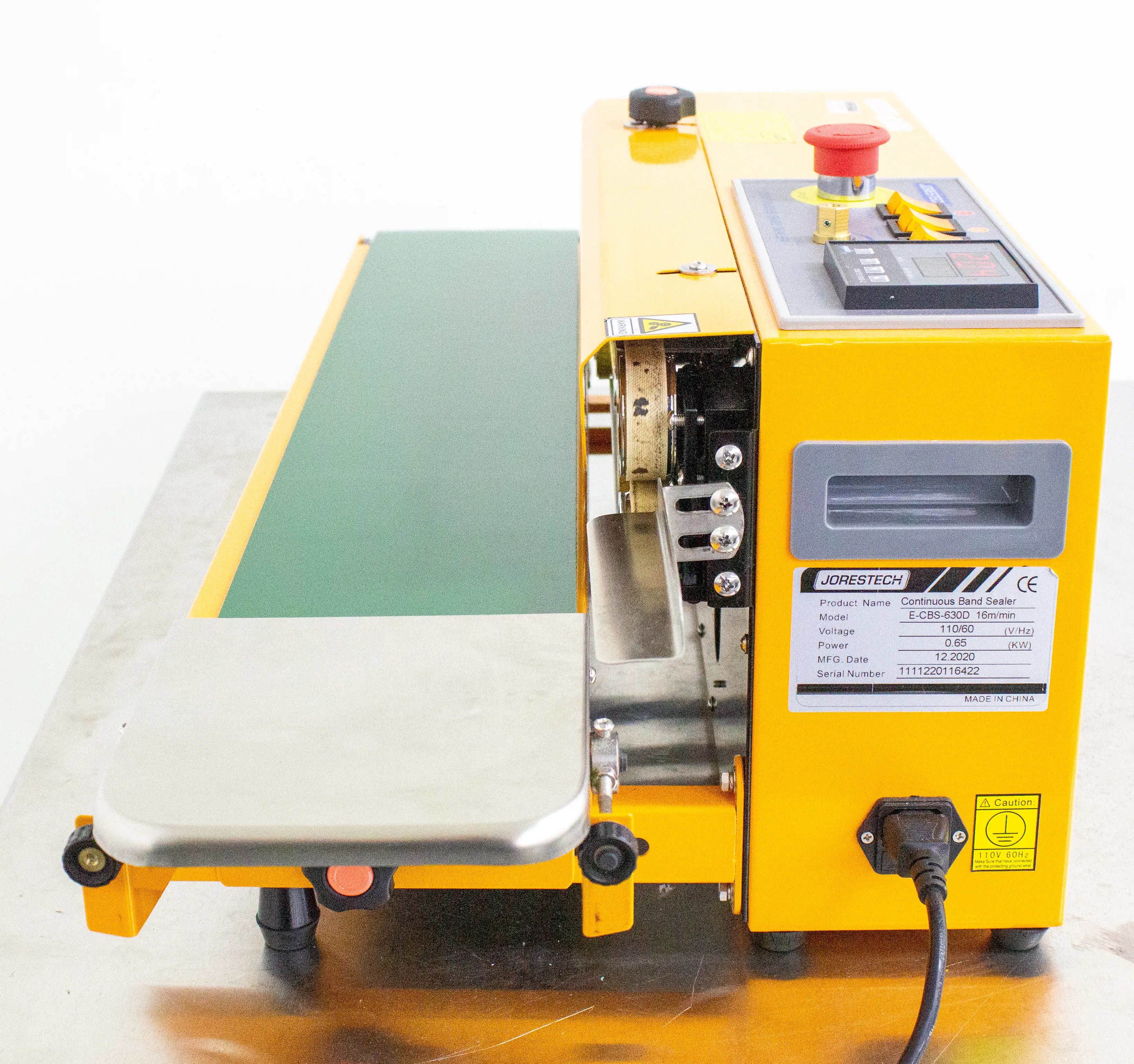 Jorestech Continuous Band Sealer Model E-CBS-630D