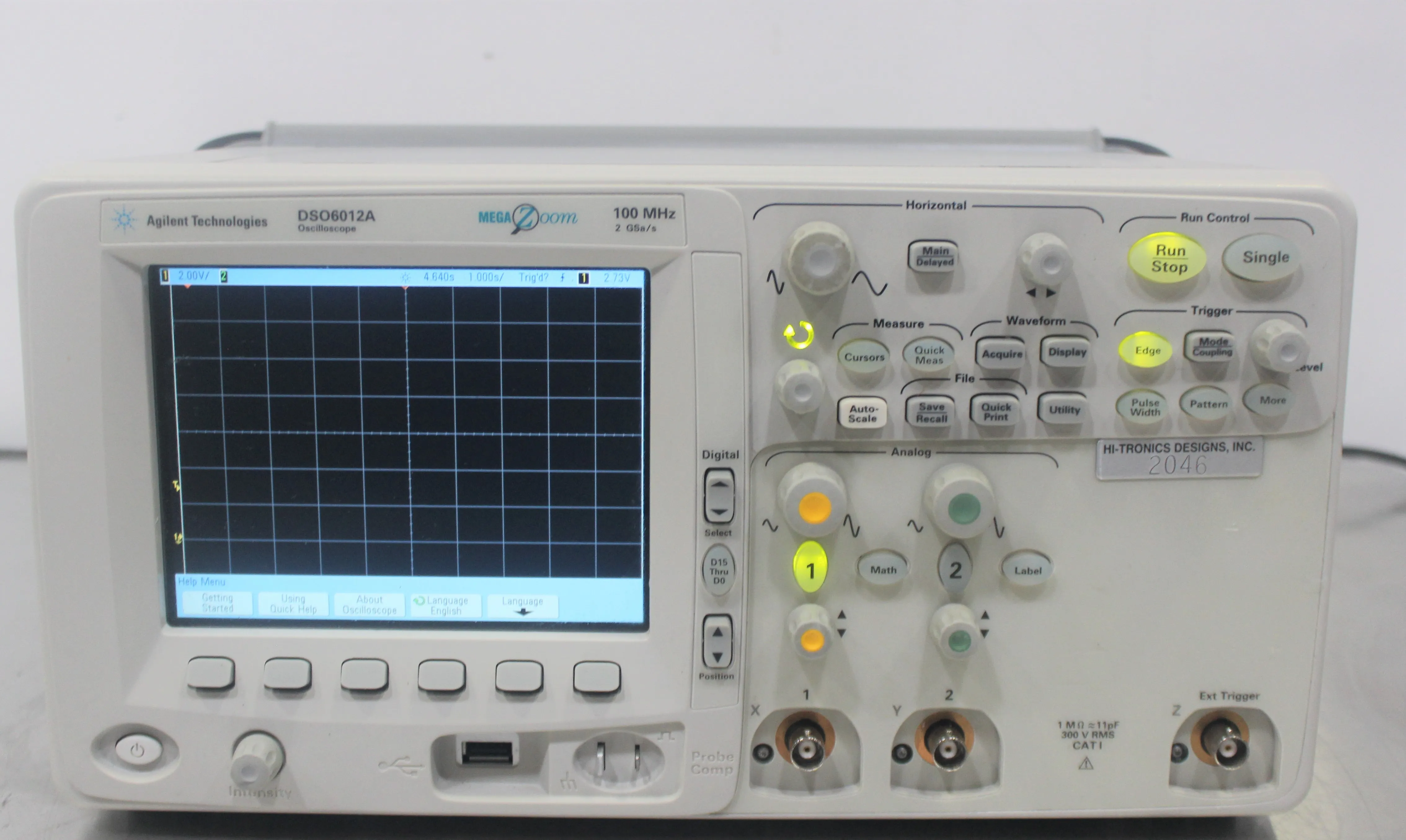 Agilent DSO6012A Oscilloscope