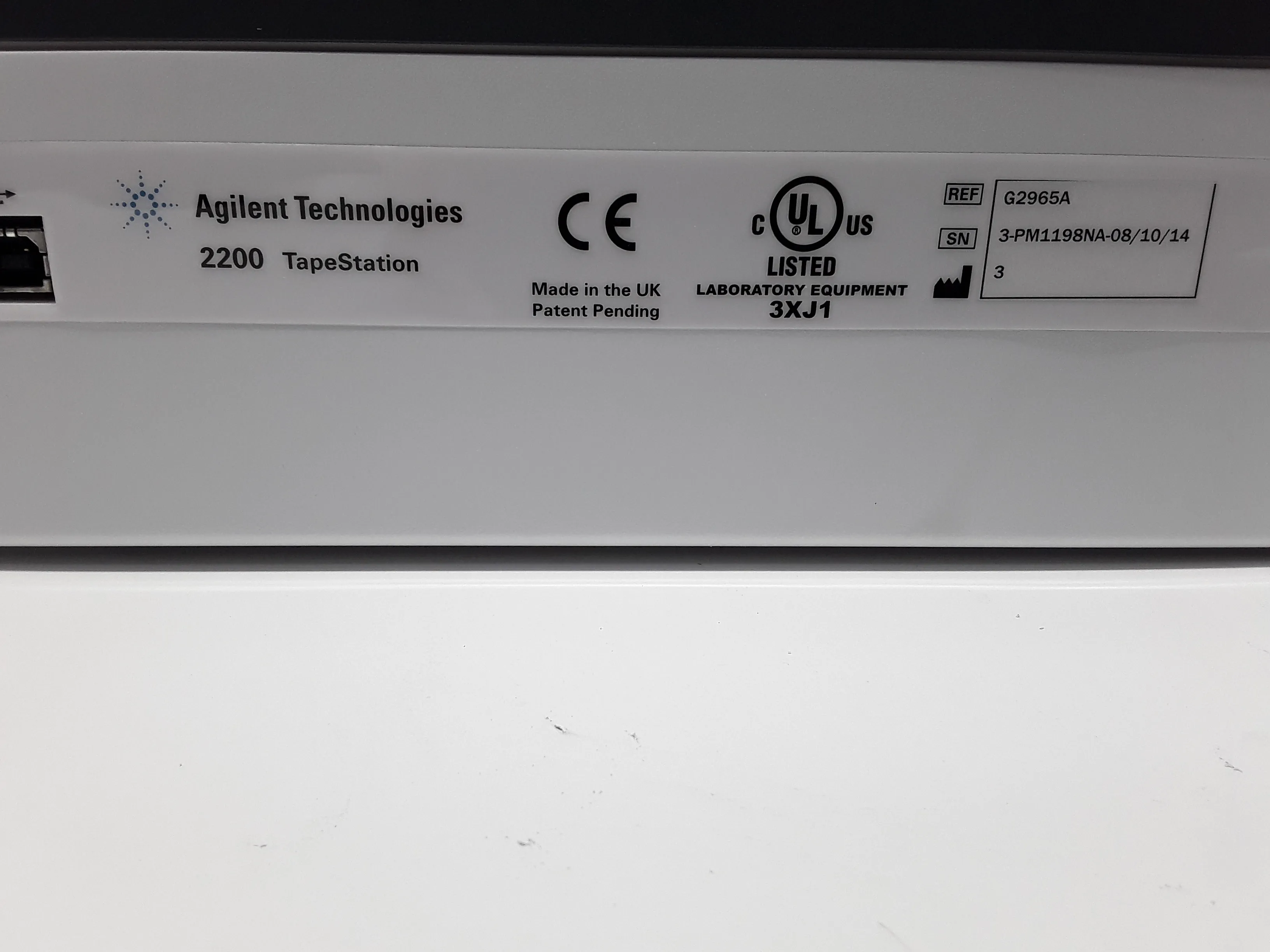 Agilent G2965A 2200 TapeStation Electrophoresis System