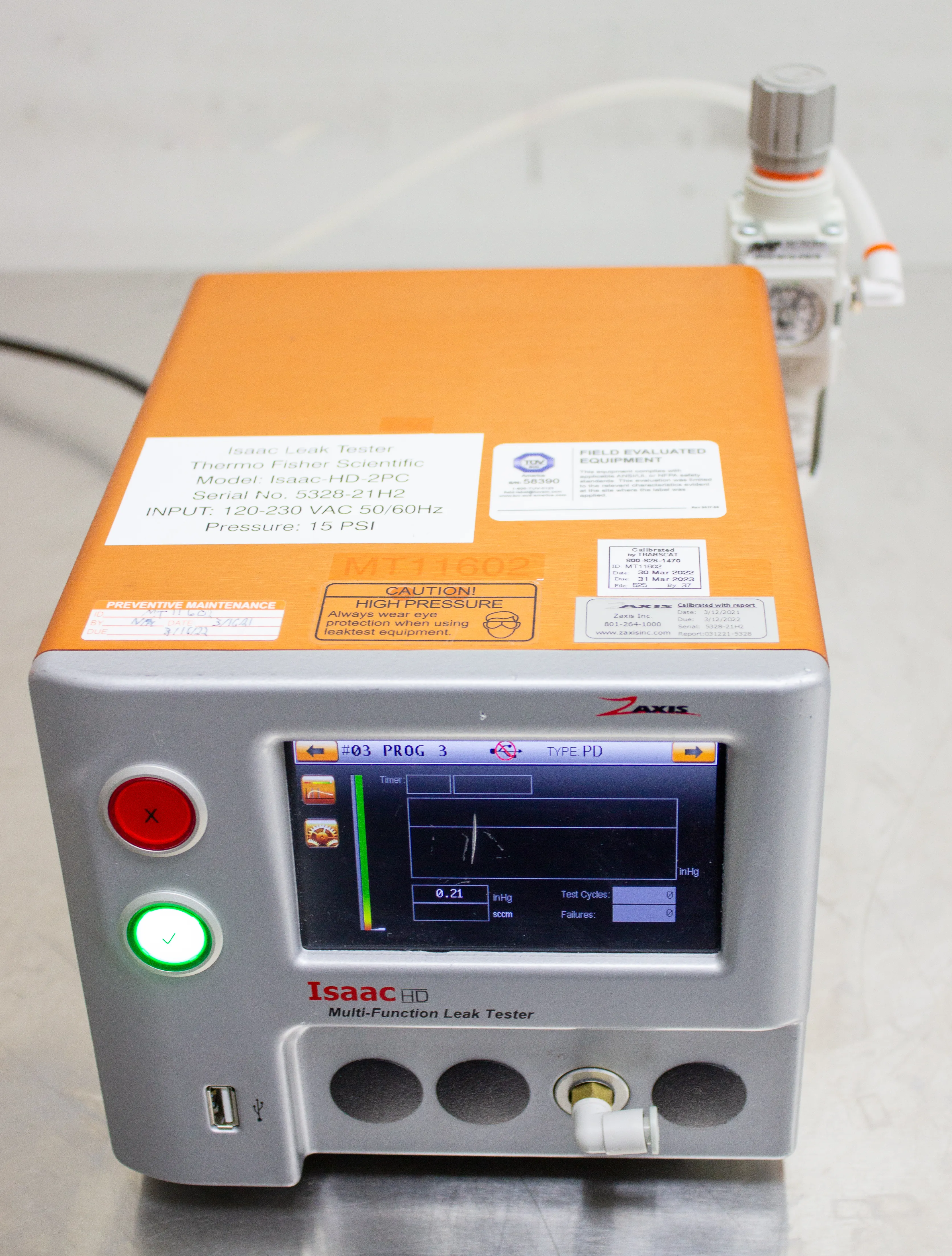 Zaxis Multi-Function Leak Tester Isaac HD PD