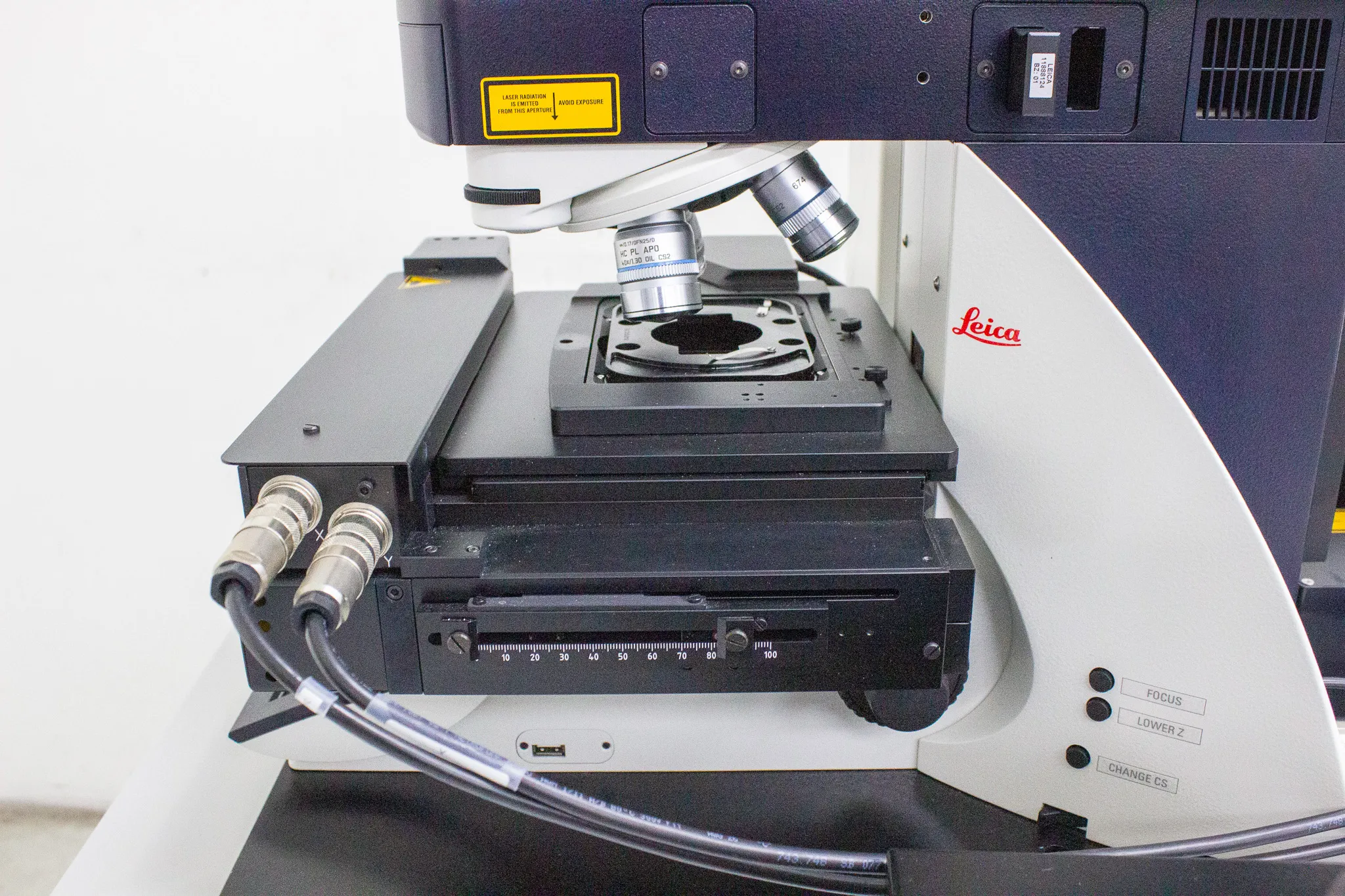 Leica TCS SP8 Laser Scan Confocal Microscope w/ Flexible Supply Unit