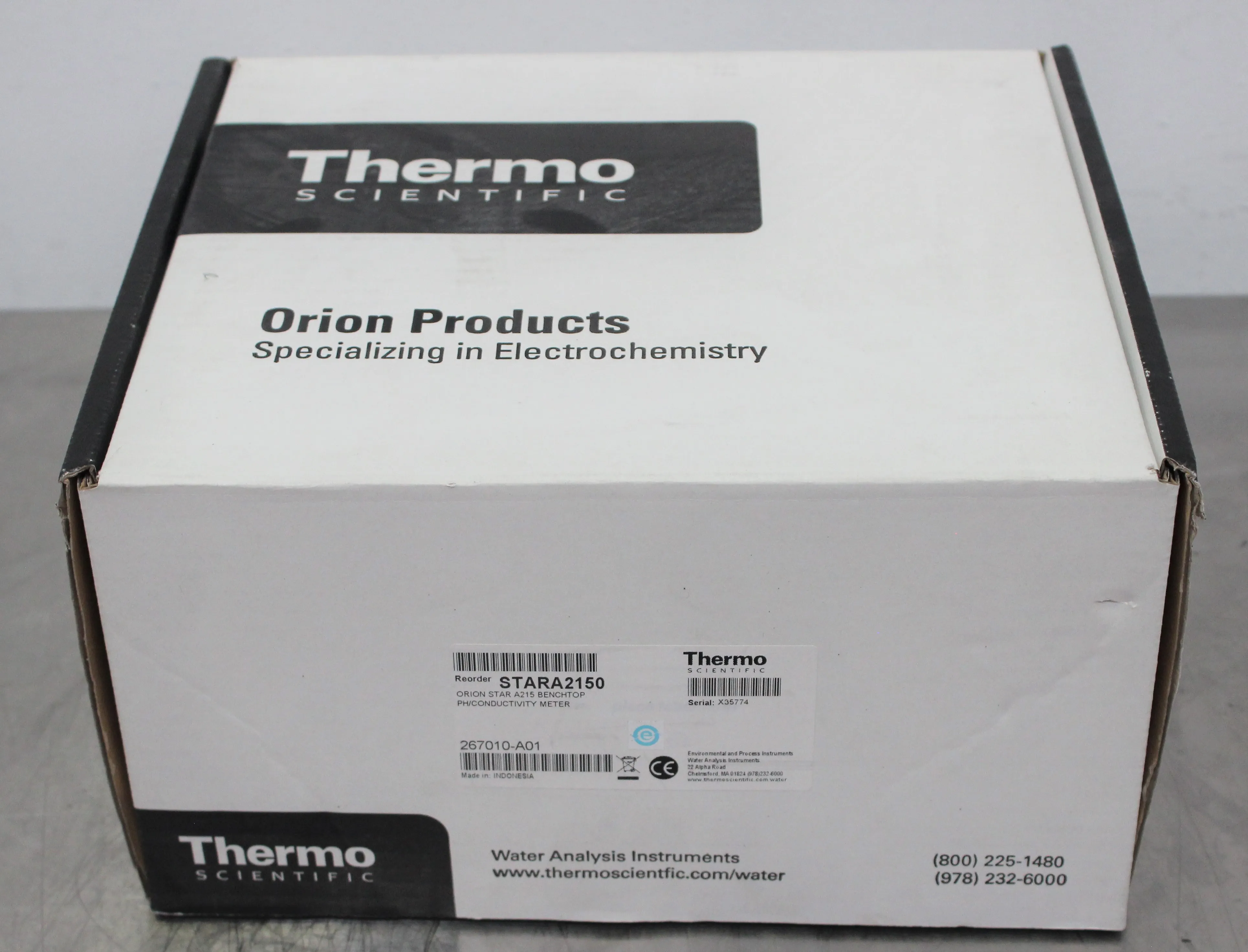 Thermo Scientific Orion Star A215 pH and Conductivity Benchtop Meter