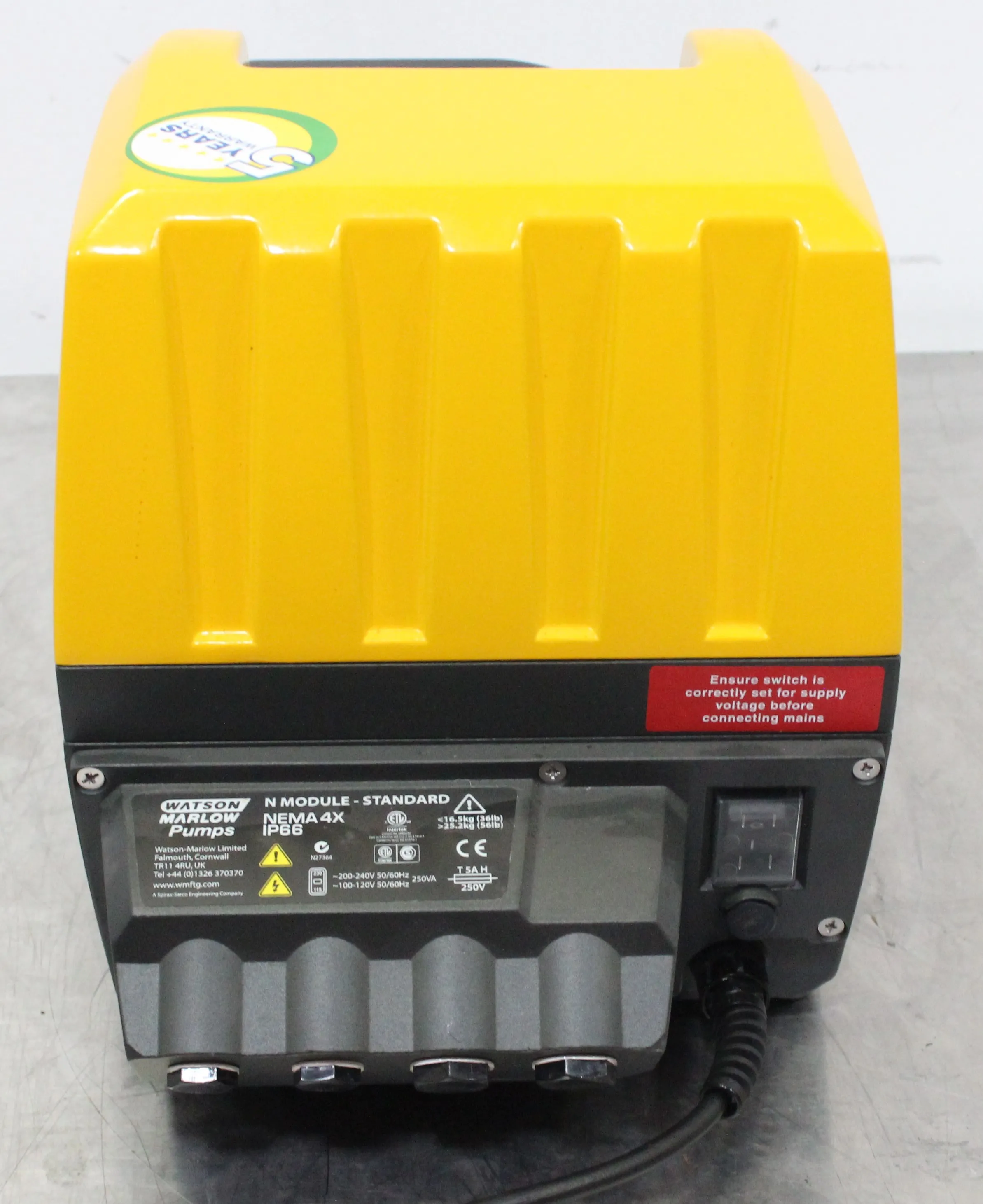 Used Watson Marlow 630U Peristaltic Pump with 30-Day Warranty, 100% Parts and Labor