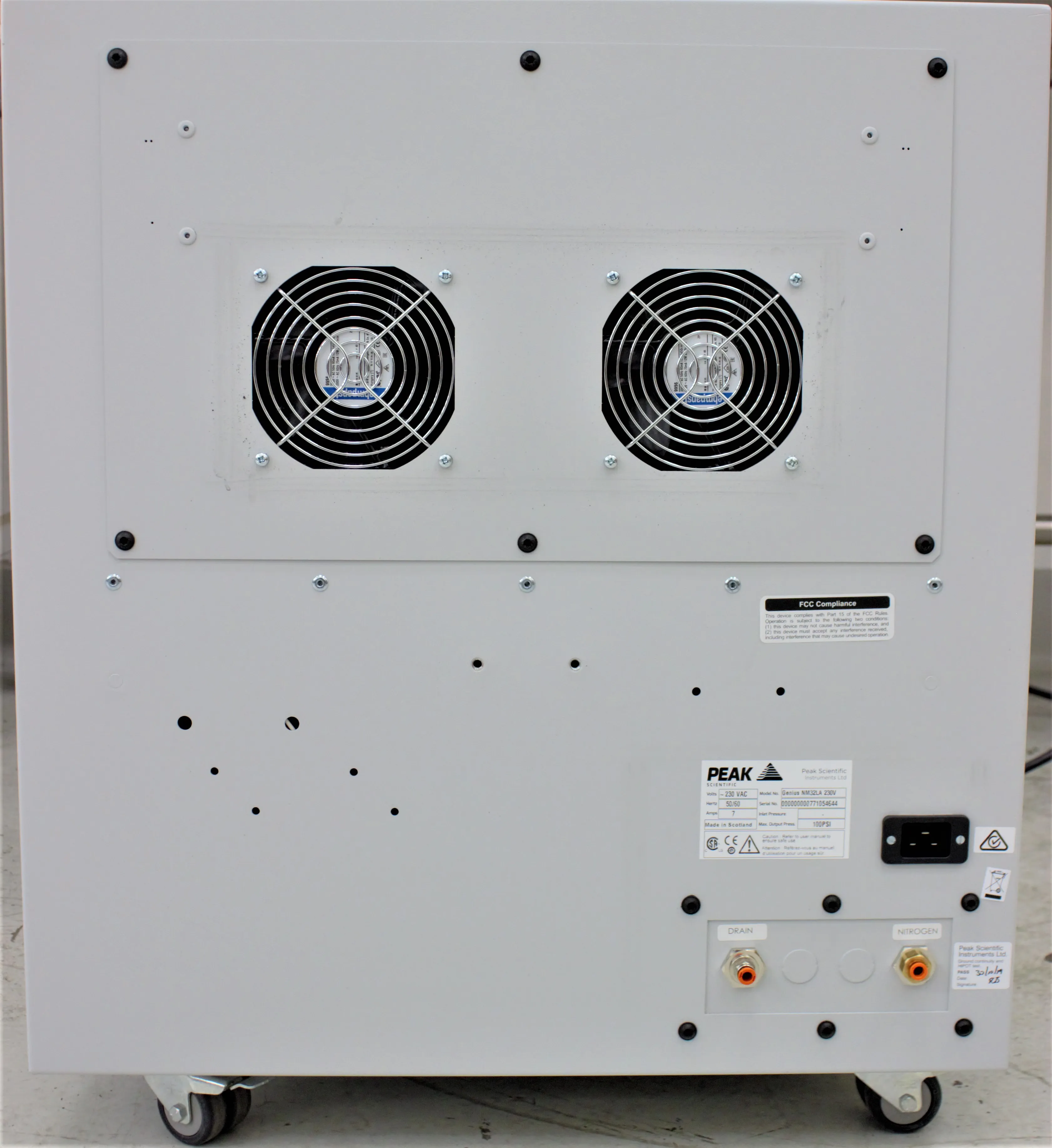 Peak Scientific Genius NM32LA Nitrogen Generator for LC-MS