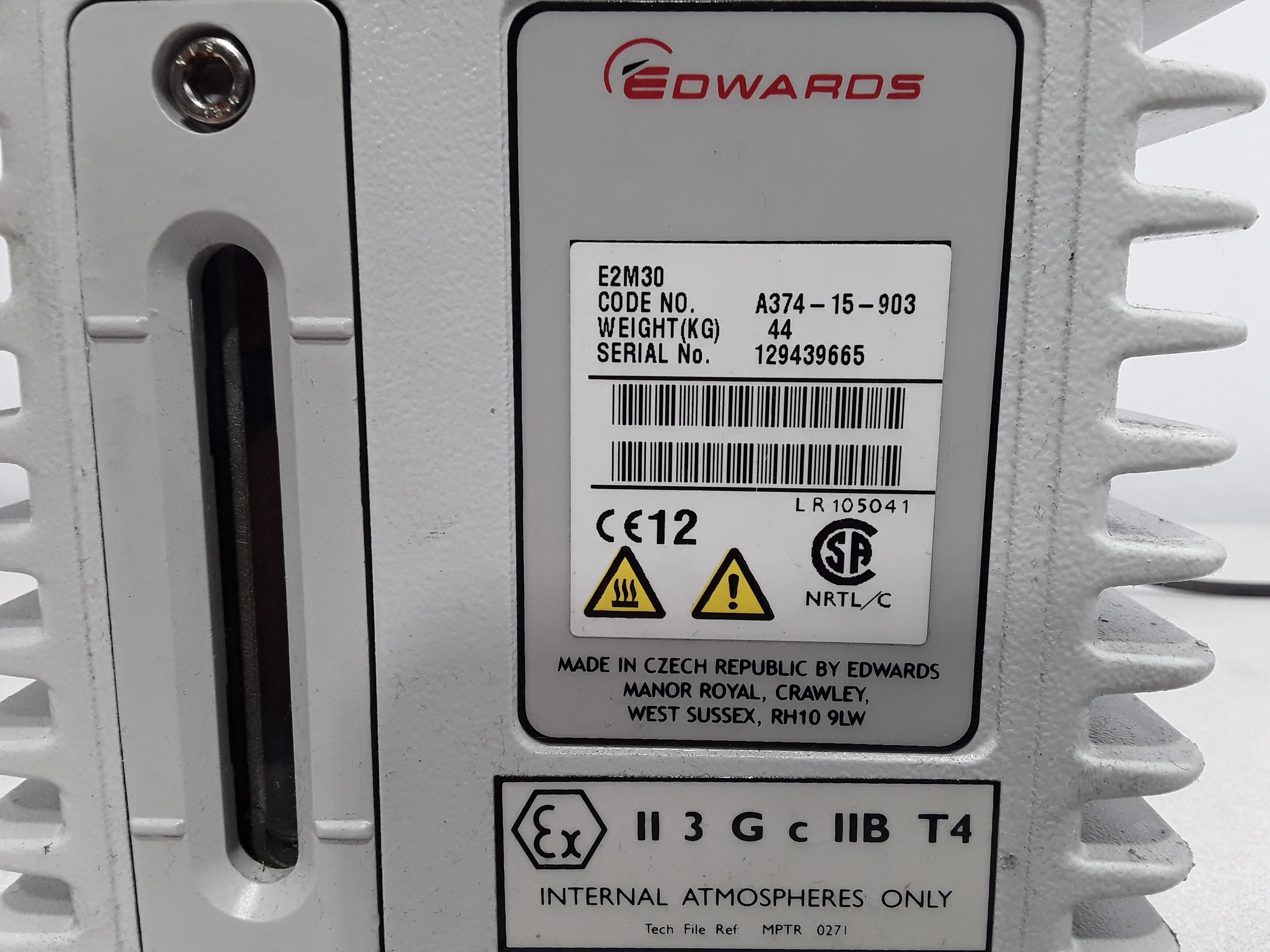 Edwards E2M30 Vacuum Pump