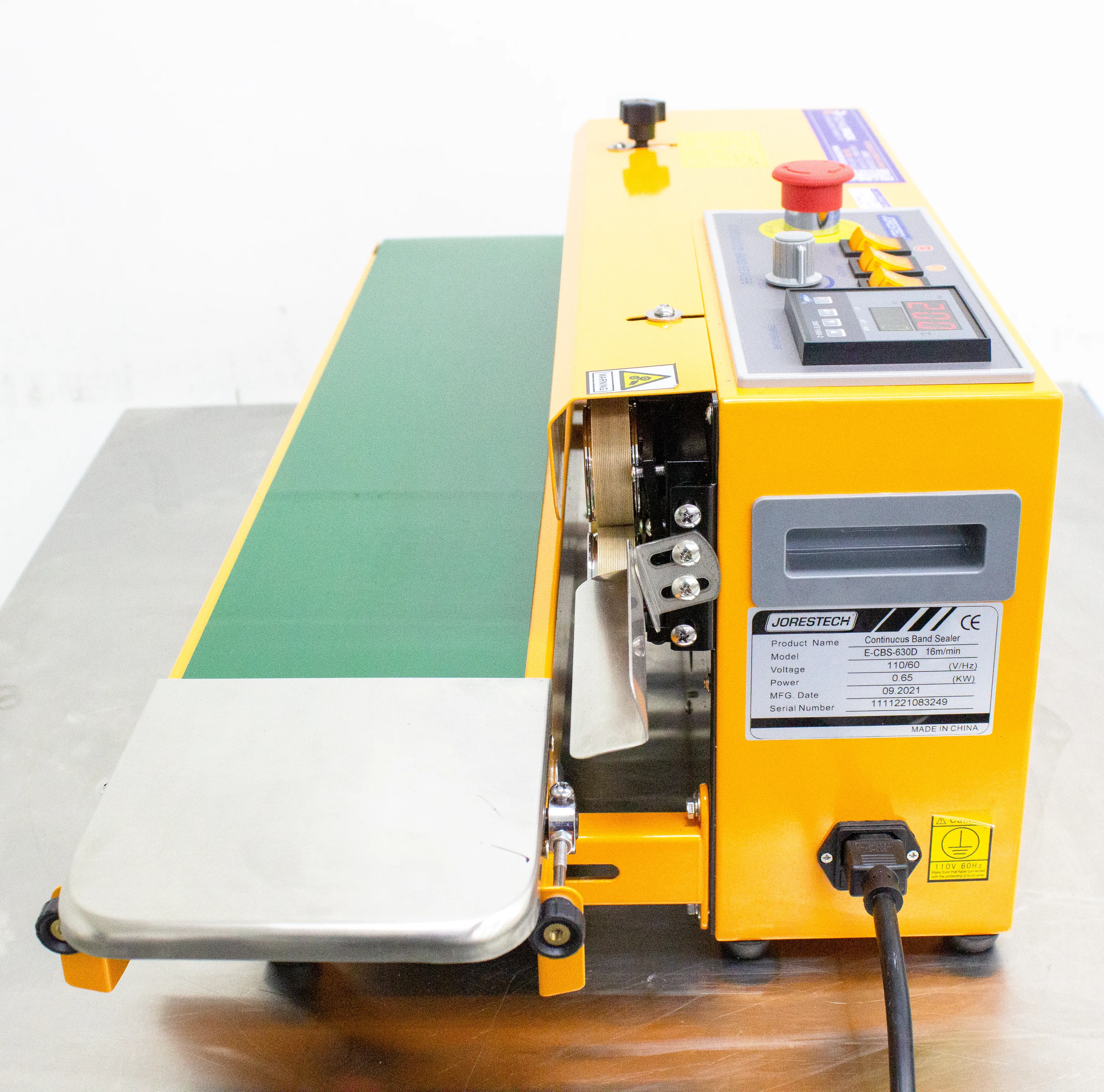 Jorestech Continuous Band Sealer Model E-CBS-630D