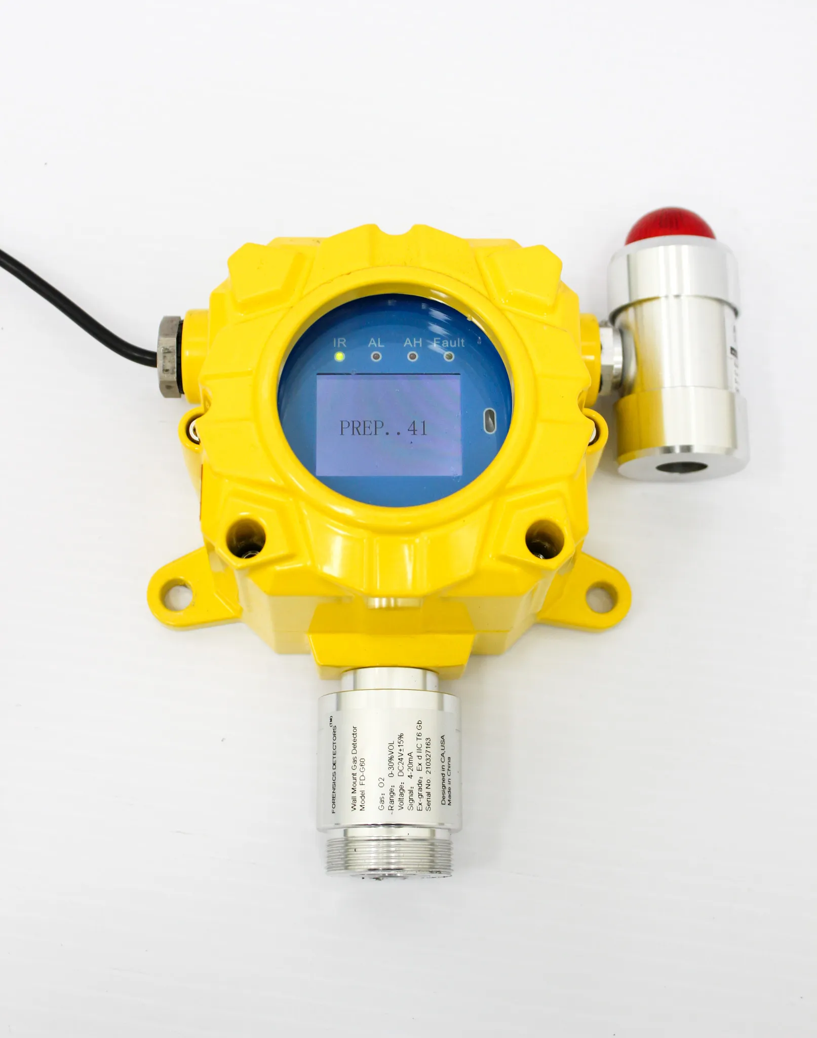 II TSS MT11843 Remote Control Fixed Gas Detector K-G60