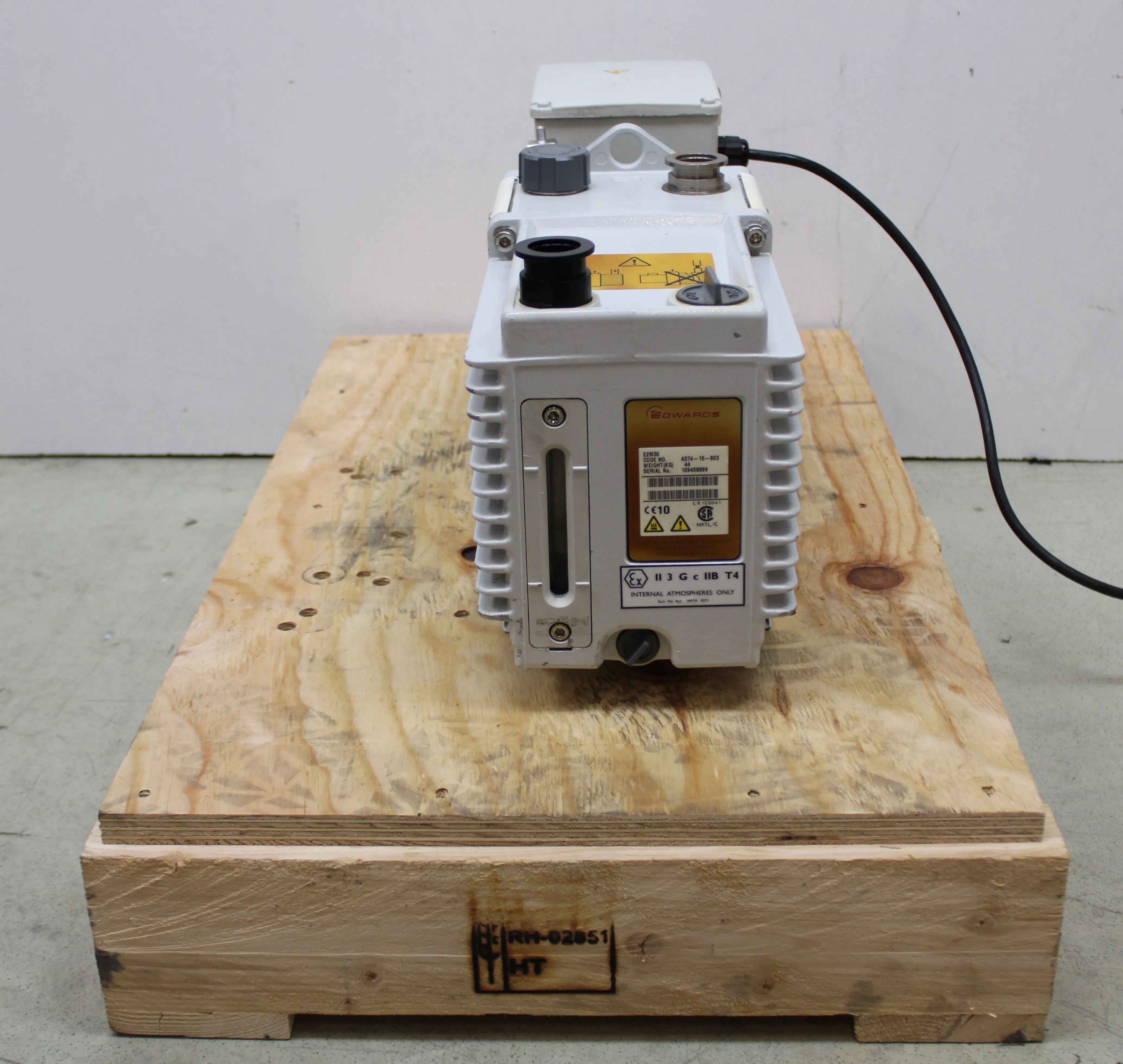 Edwards E2M30 Rotary Vane Vacuum Pump - Used