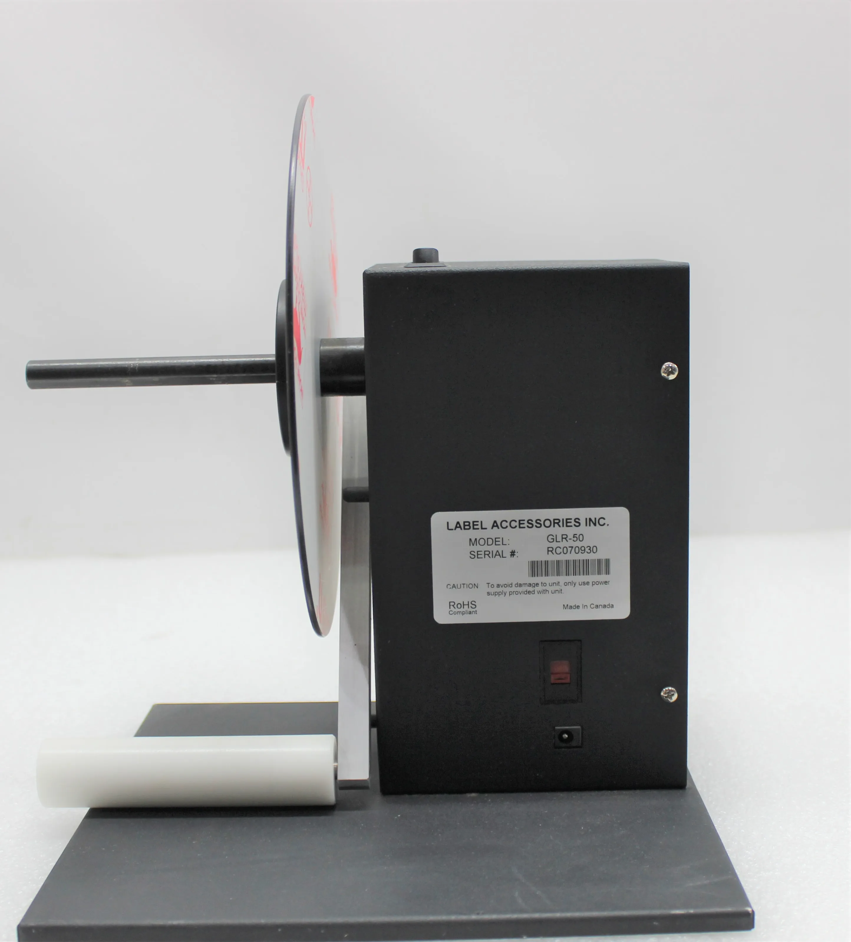 Label Accessories Inc GLR-50 Roll Label Rewinder