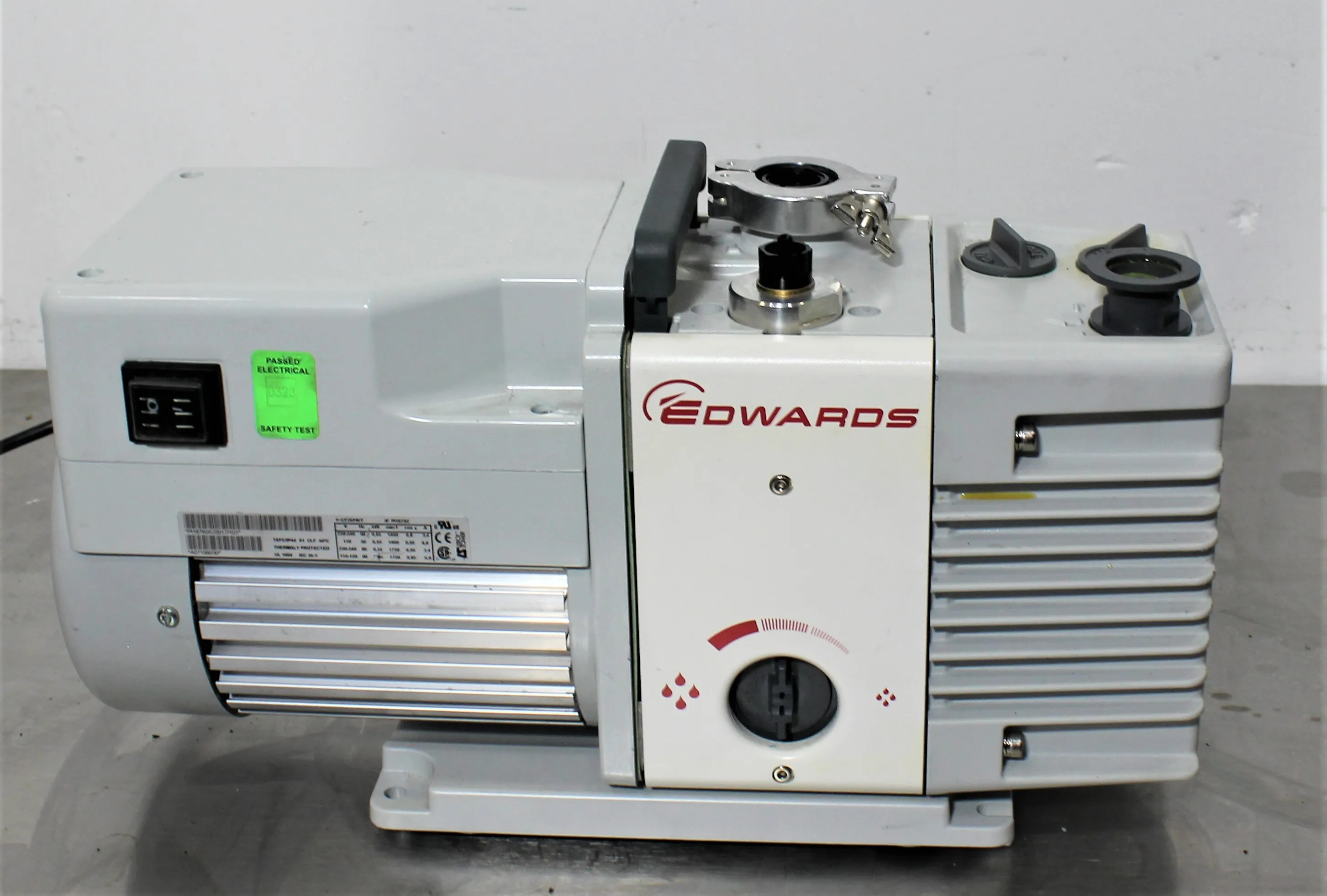 Edwards RV3 A65201903 Dual Stage Rotary Vane Mechanical Vacuum Pump