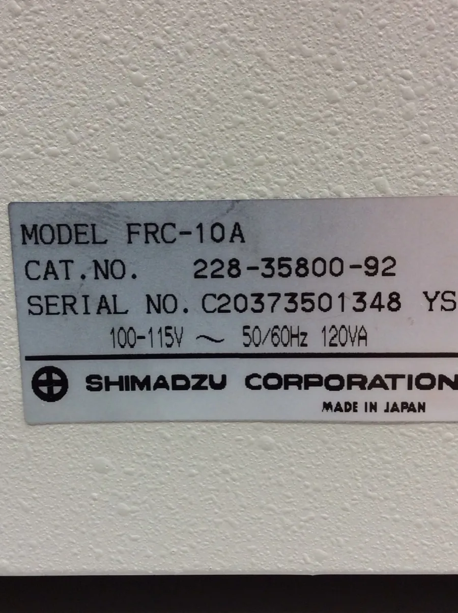 Shimadzu FRC-10A Fraction Collector