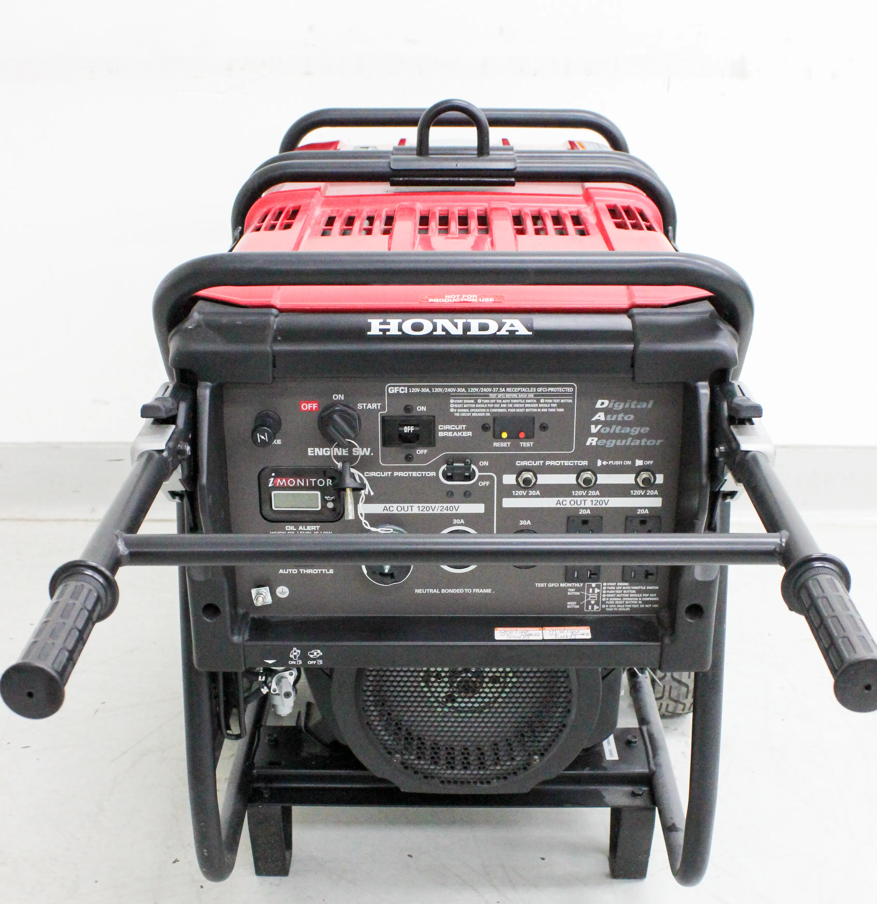 Honda EB10000 Industrial Portable Generator 120/240V - 10,000 Watts