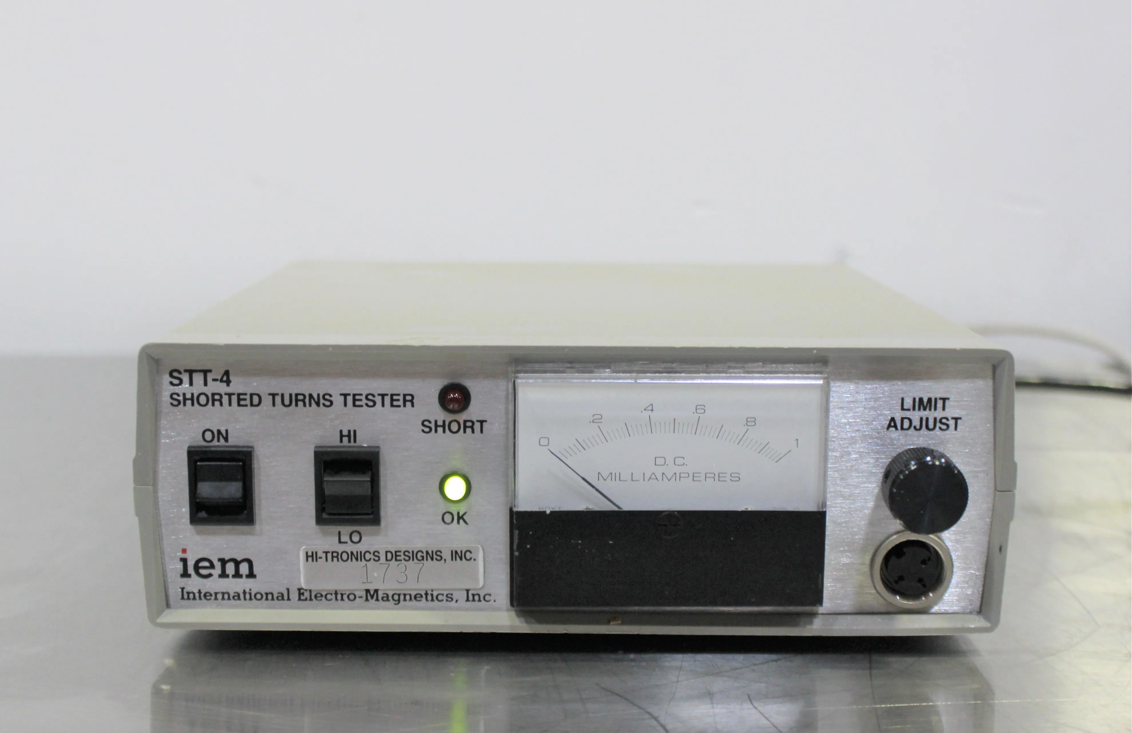 iem STT-4 Shorted Turns Tester Class 2 Used 30-Day Warranty