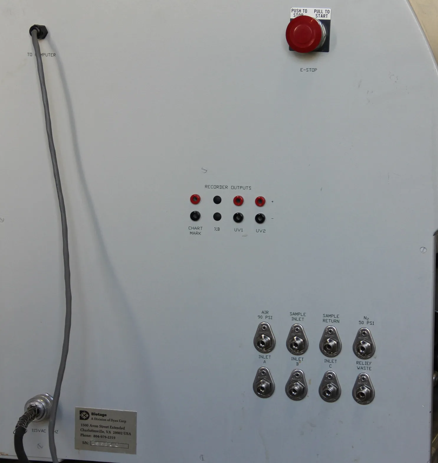 BIOTAGE Kiloprep 100 Auto Preparative HPLC System