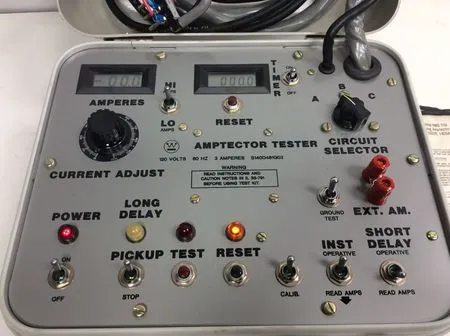 Westinghouse Amptector Tester S140D481G03 Circuit Breaker Tester