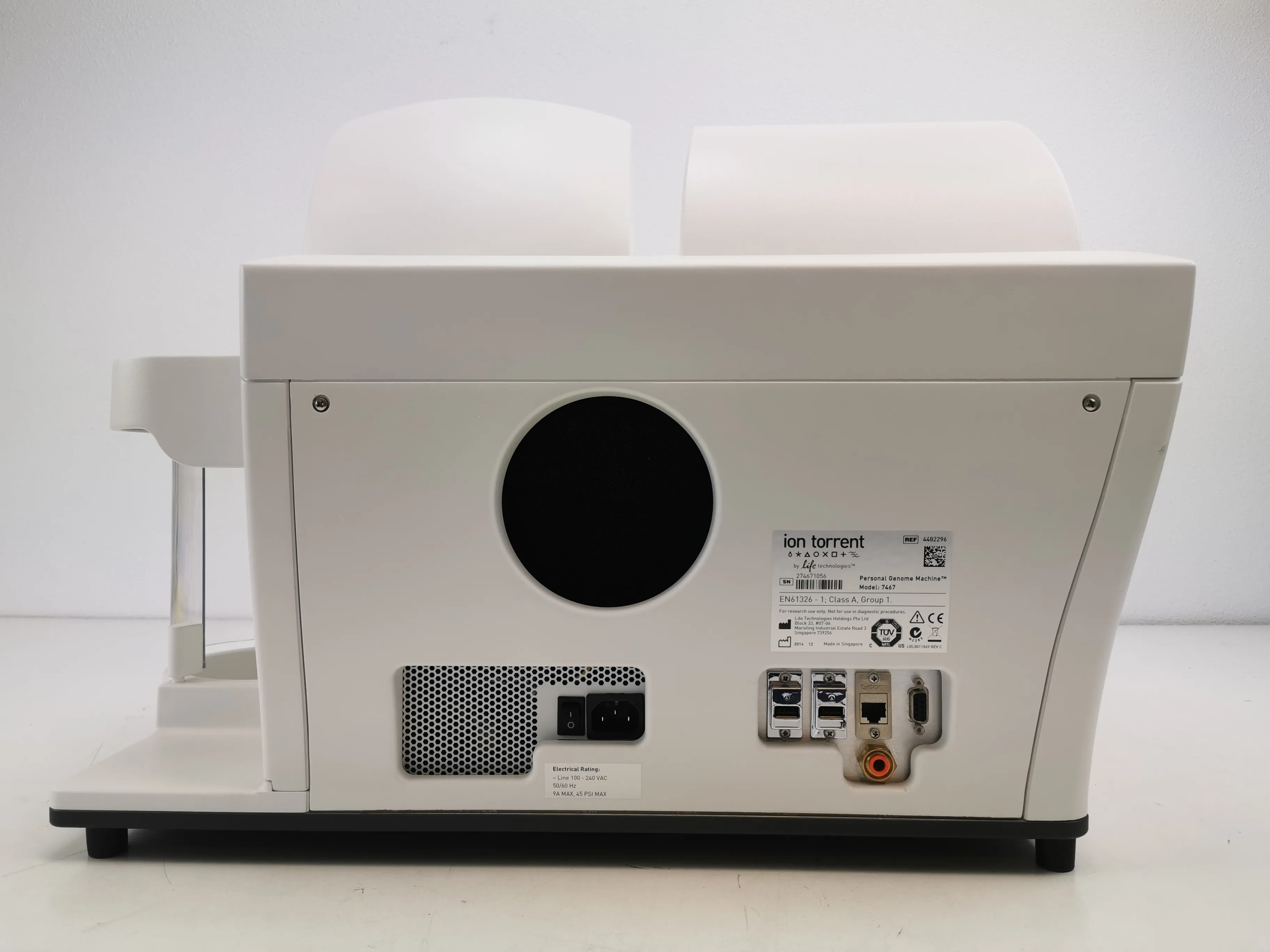 Ion Torrent 7467 Personal Genome PGM System