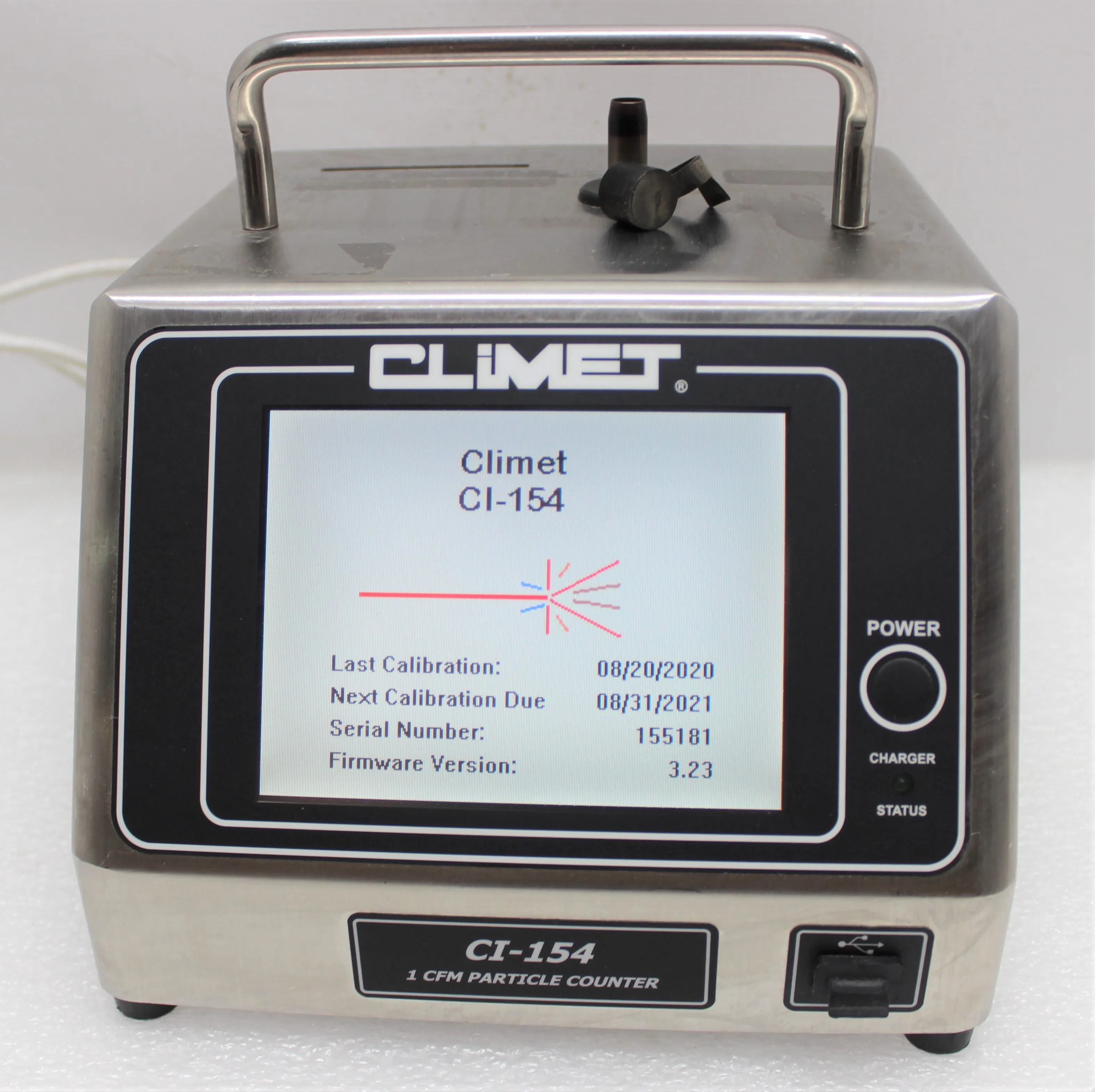 Climet CI-154-01 Pharmaceutical Grade Particle Size Analyzer