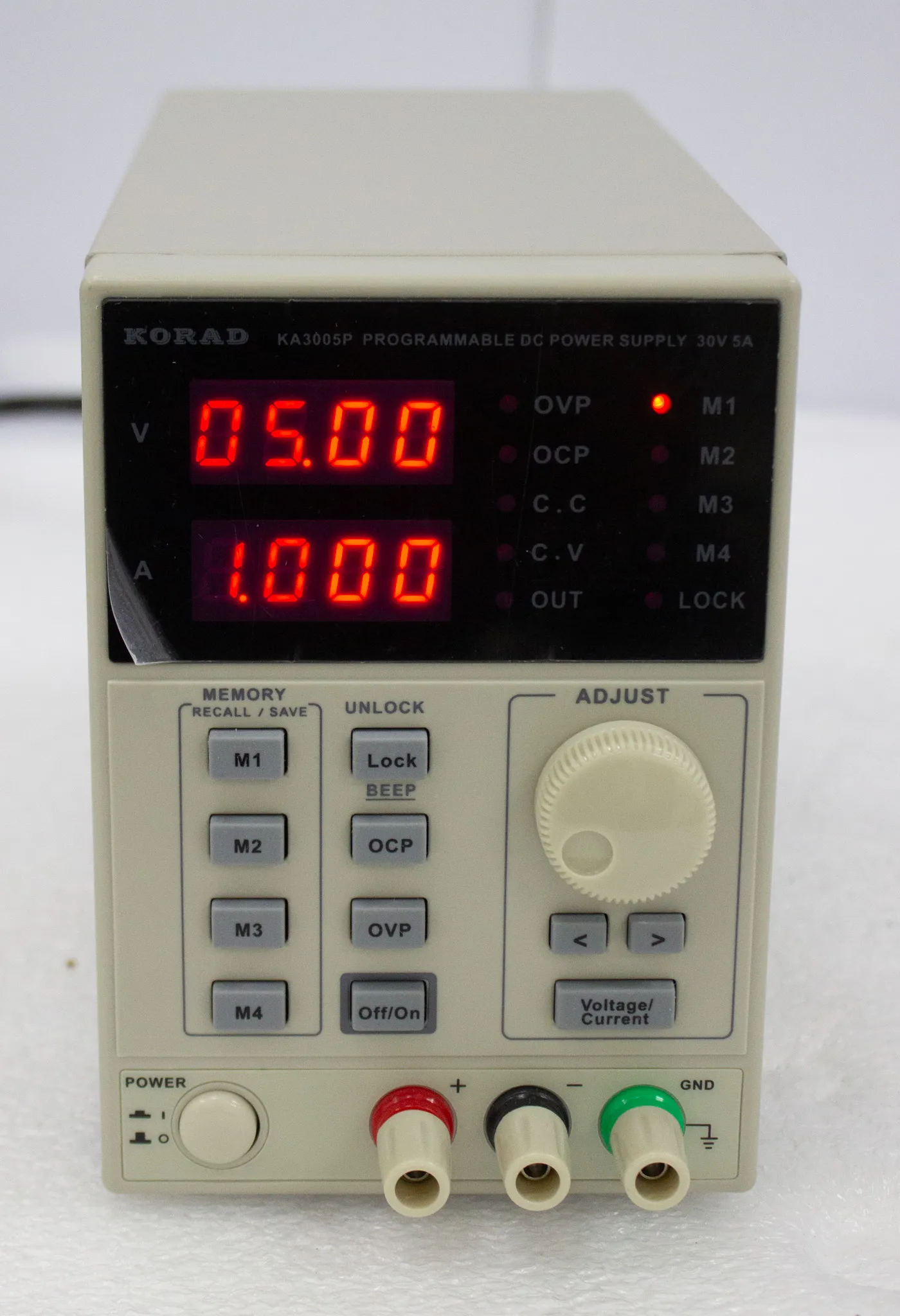 Korad KA3005P Programmable DC Power Supply 30V 5A Used