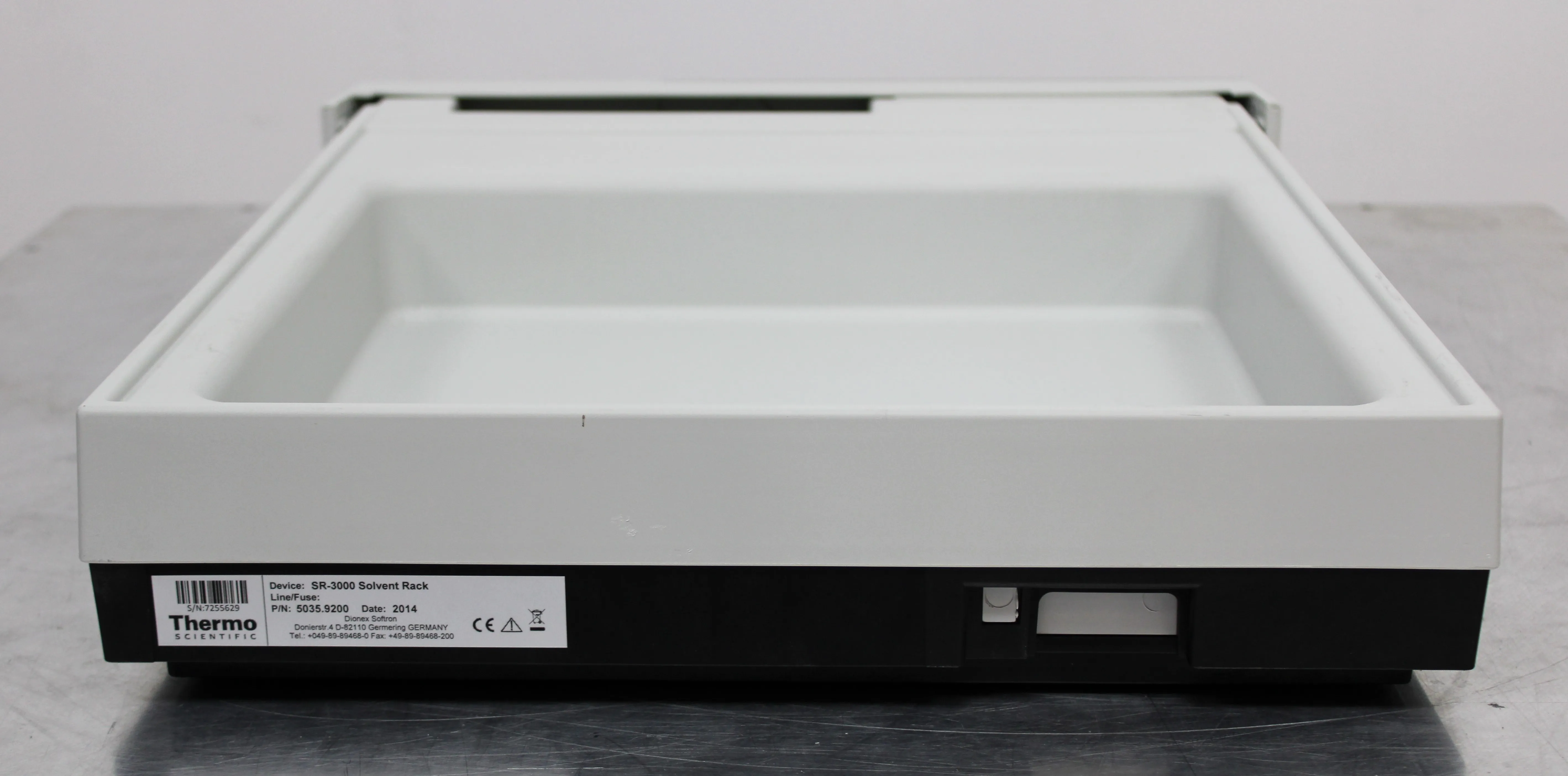 Thermo Scientific SR-3000 Solvent Rack without Desgassers P/N:5035.9200