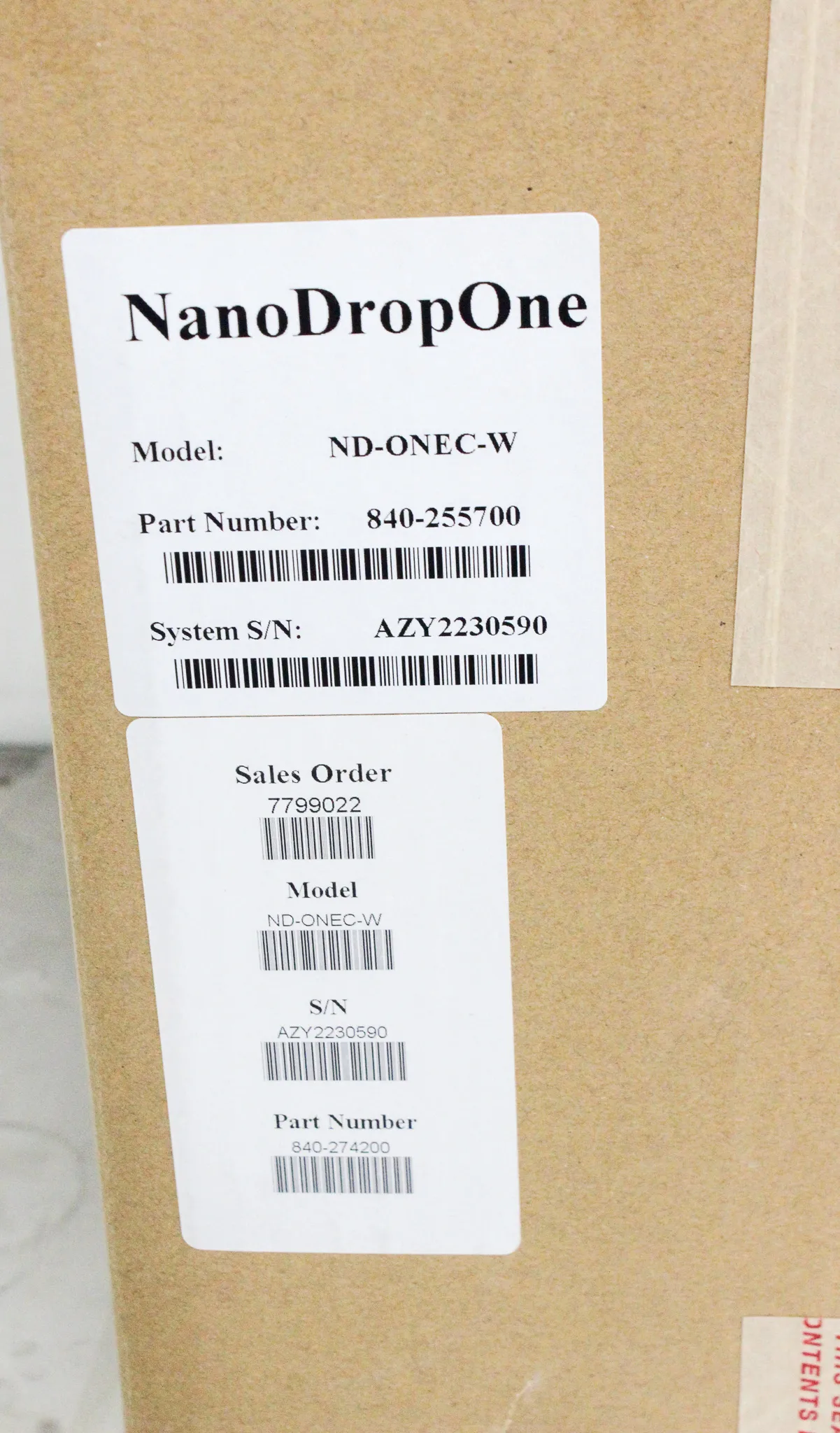 Thermo Scientific NanoDrop One C Spectrophotometer