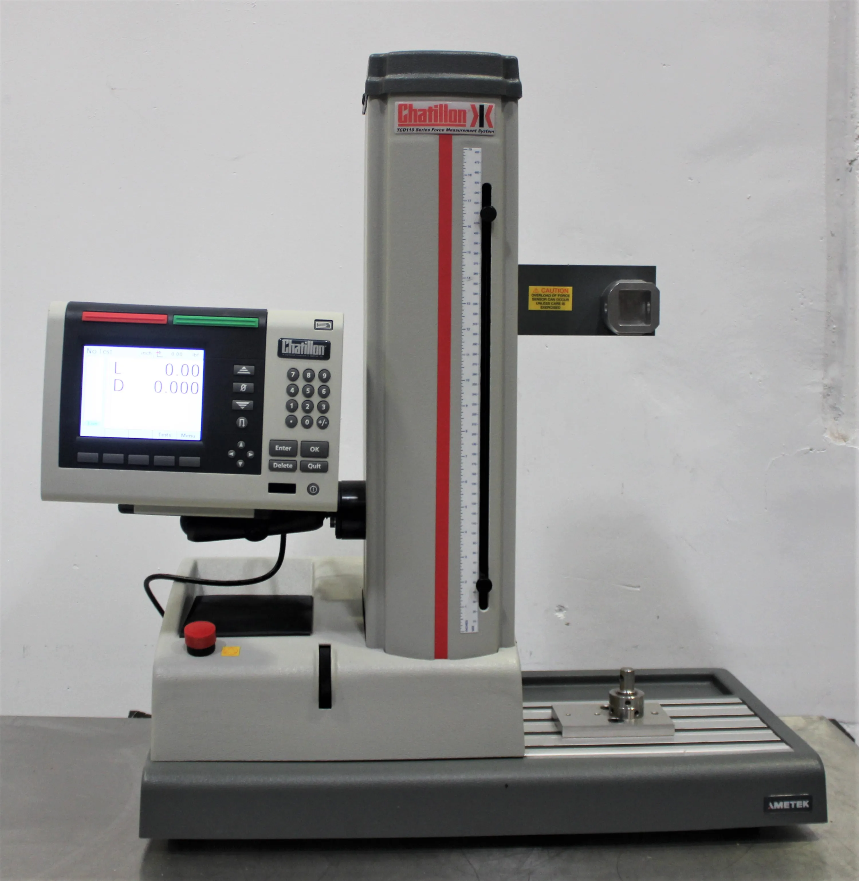 CHATILLON TCD110 Advanced Force Testing System with 30-Day Warranty