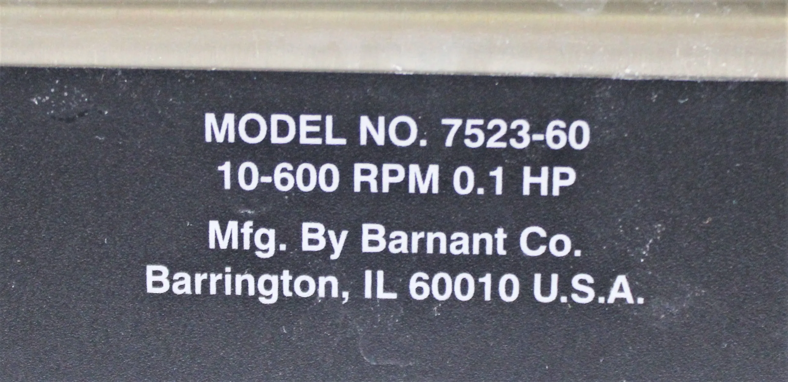 Cole Parmer 7523-60 Peristaltic Pump with Easy Load Head