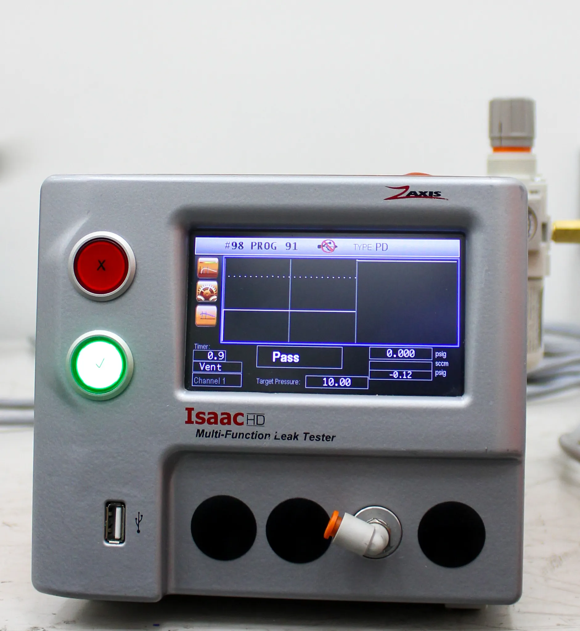 Zaxis Multi-Function Leak Tester Model Issac-HD-PD