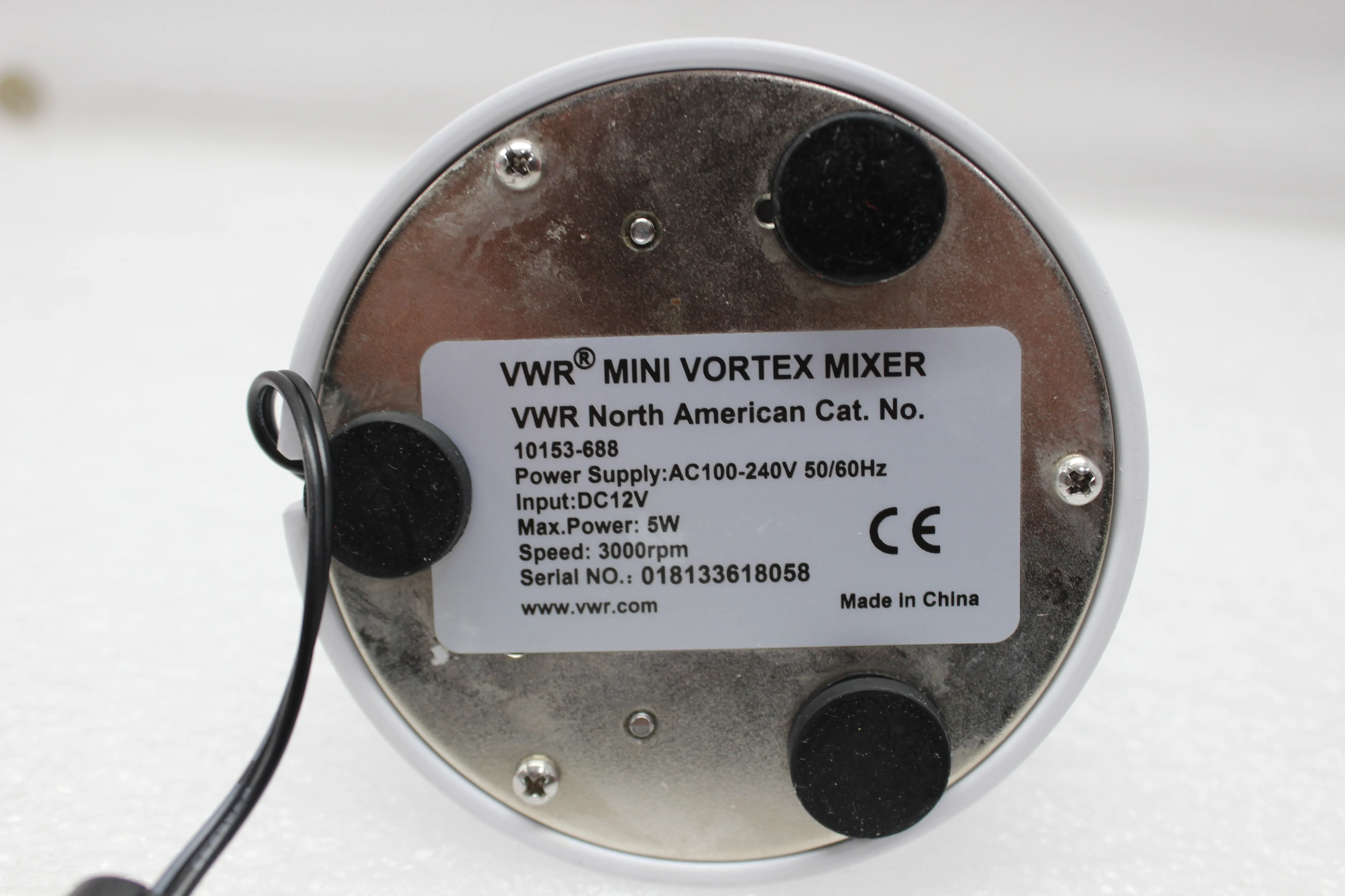 VWR Mini Vortexer Mixer 10153-688 Laboratory Equipment