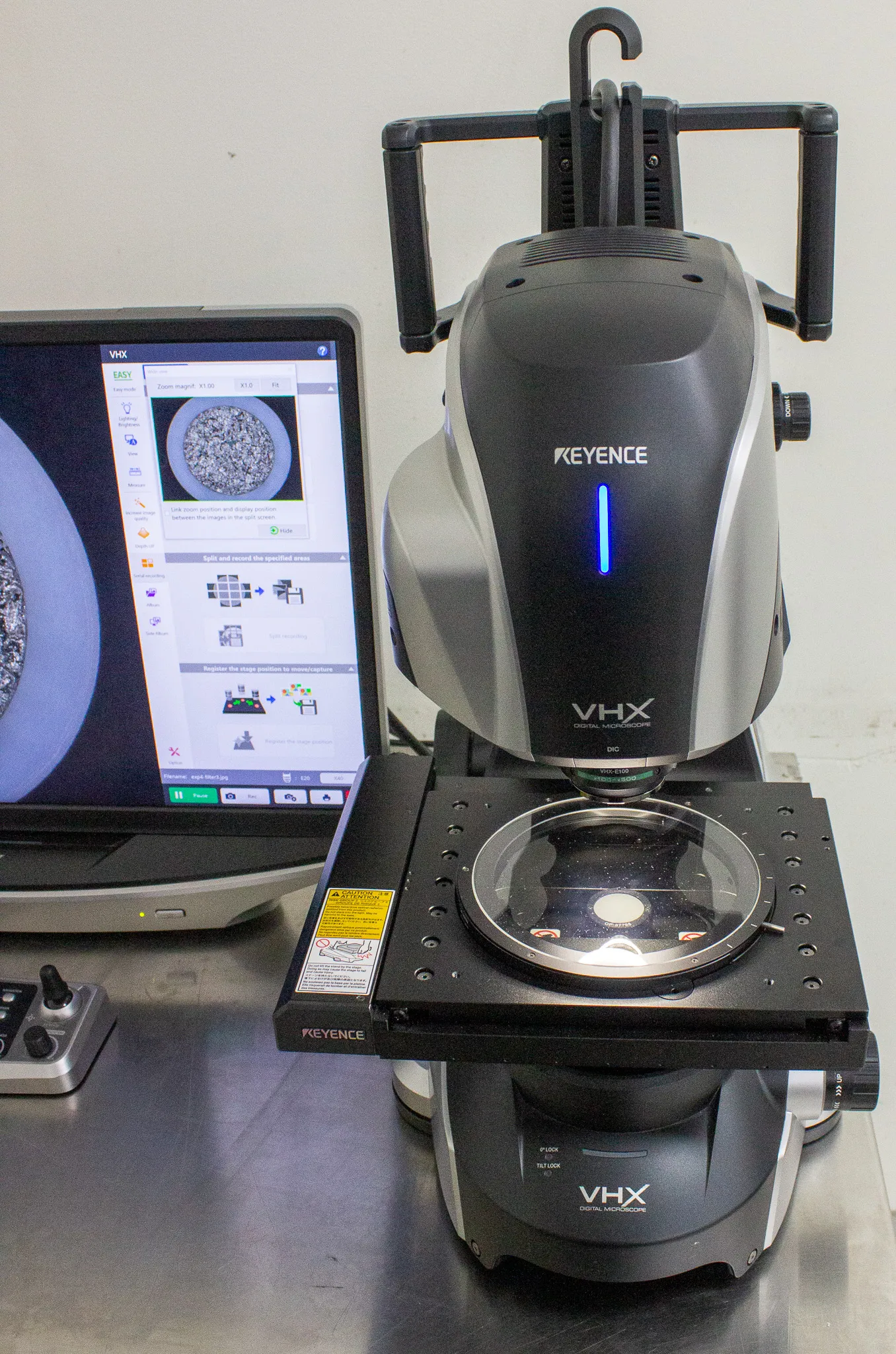 Keyence VHX-S770E 4K Automated Digital Microscope System