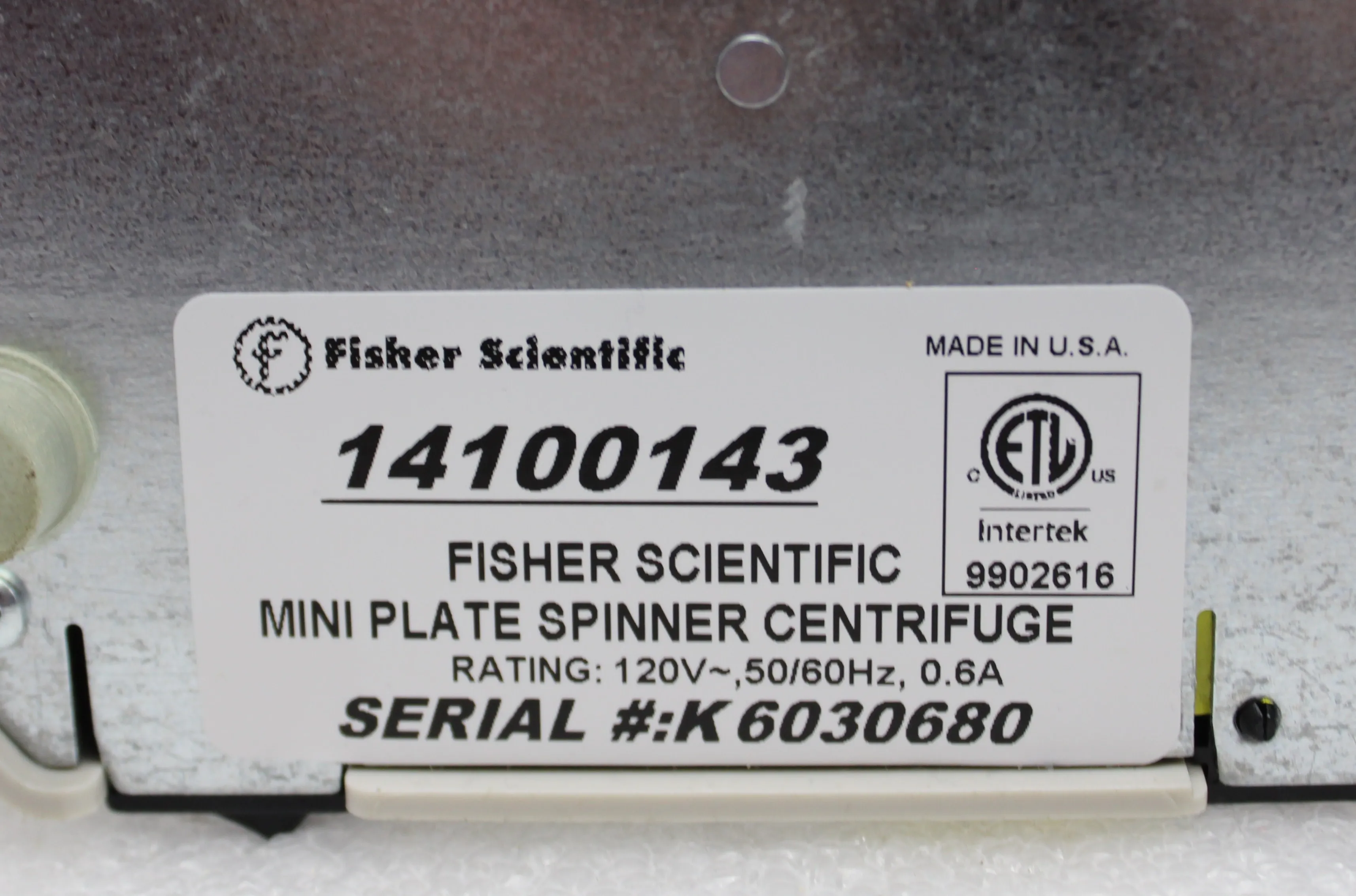 Fisher Scientific 14100143 Microcentrifuge PCR Plate Quick Centrifugation