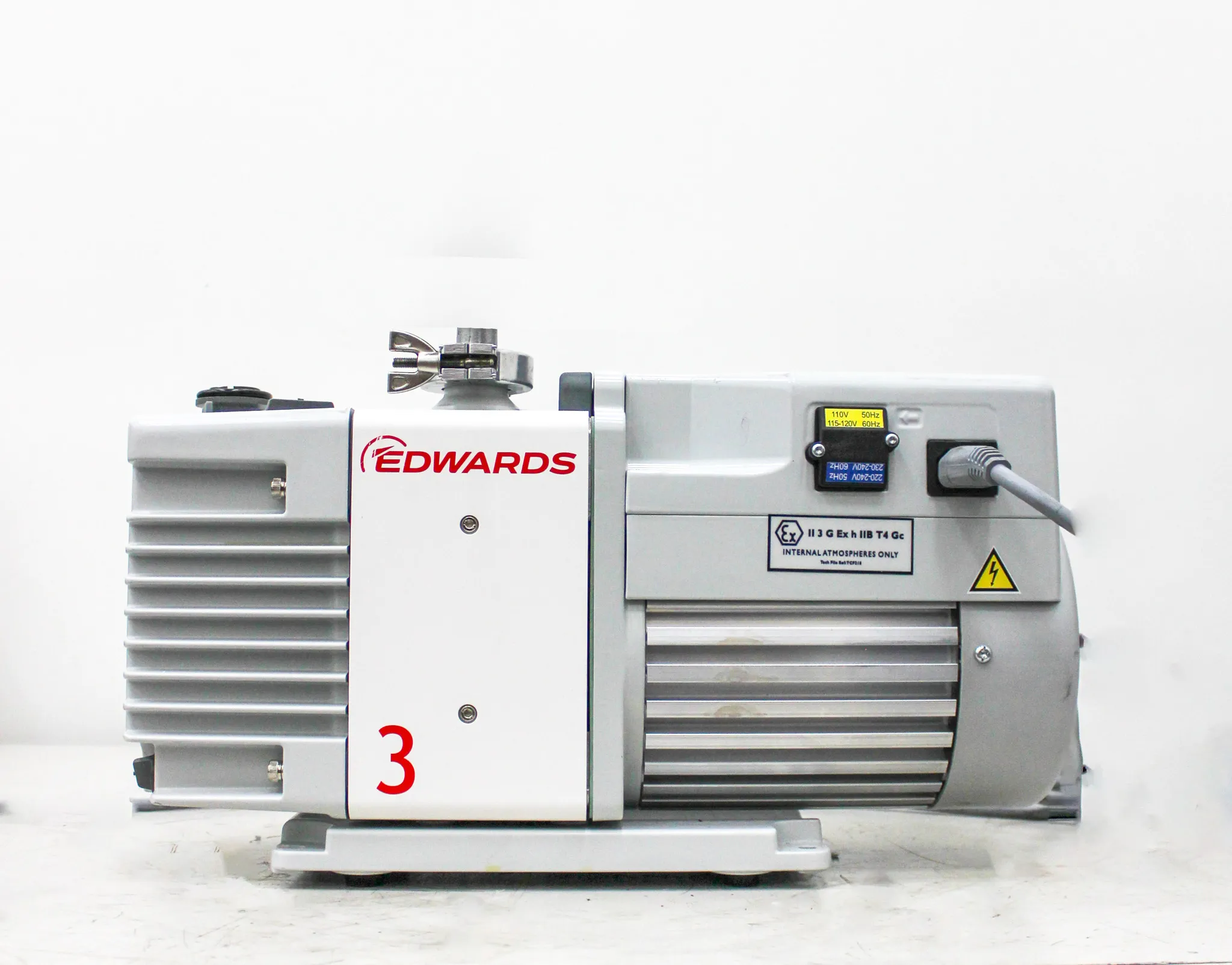 Edwards RV8 Rotary Vane Vacuum Pump 120V/220V 50Hz/60Hz