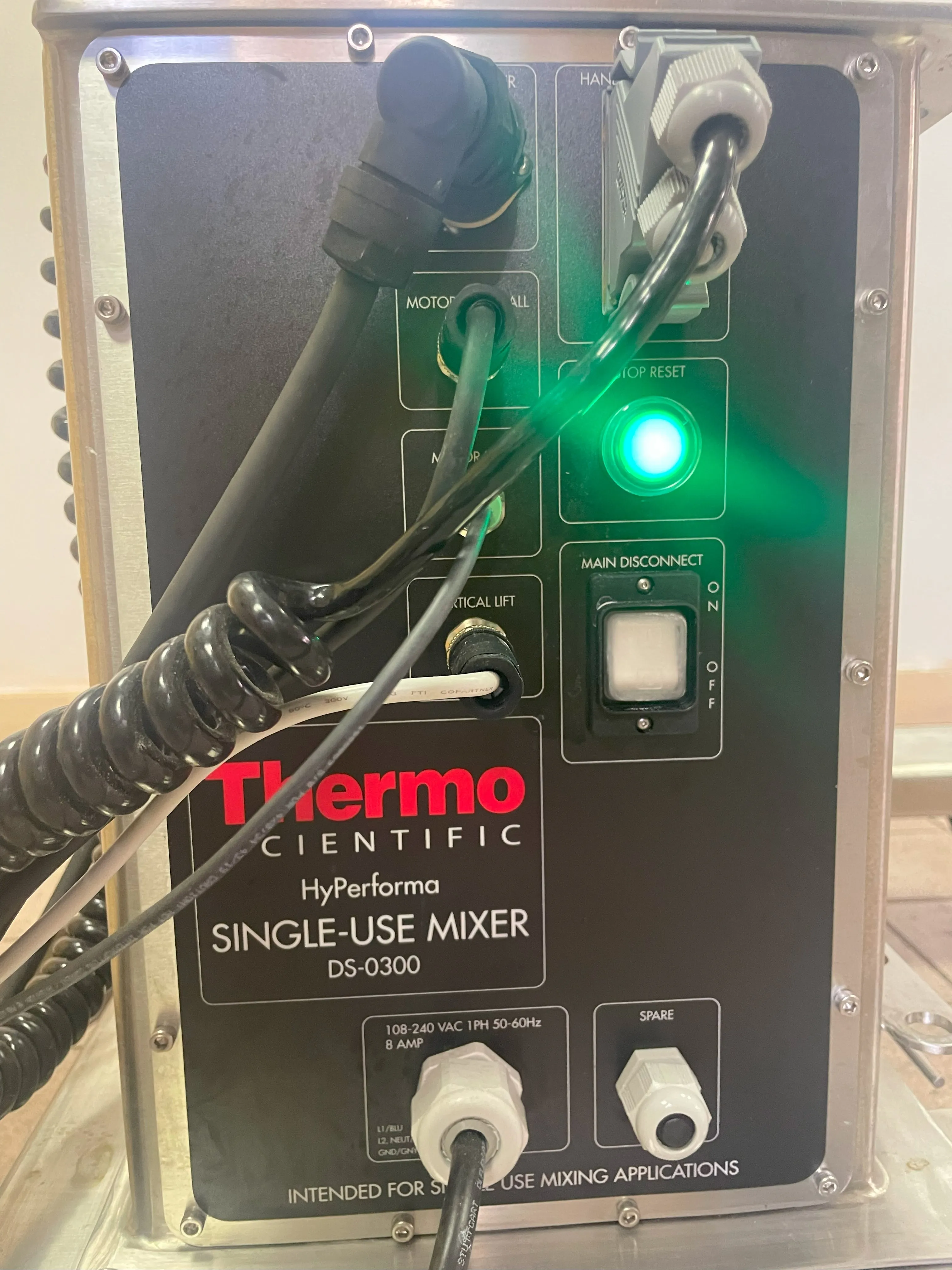 ThermoFisher HyPerforma Single-Use Mixer DS-0300 Laboratory Equipment