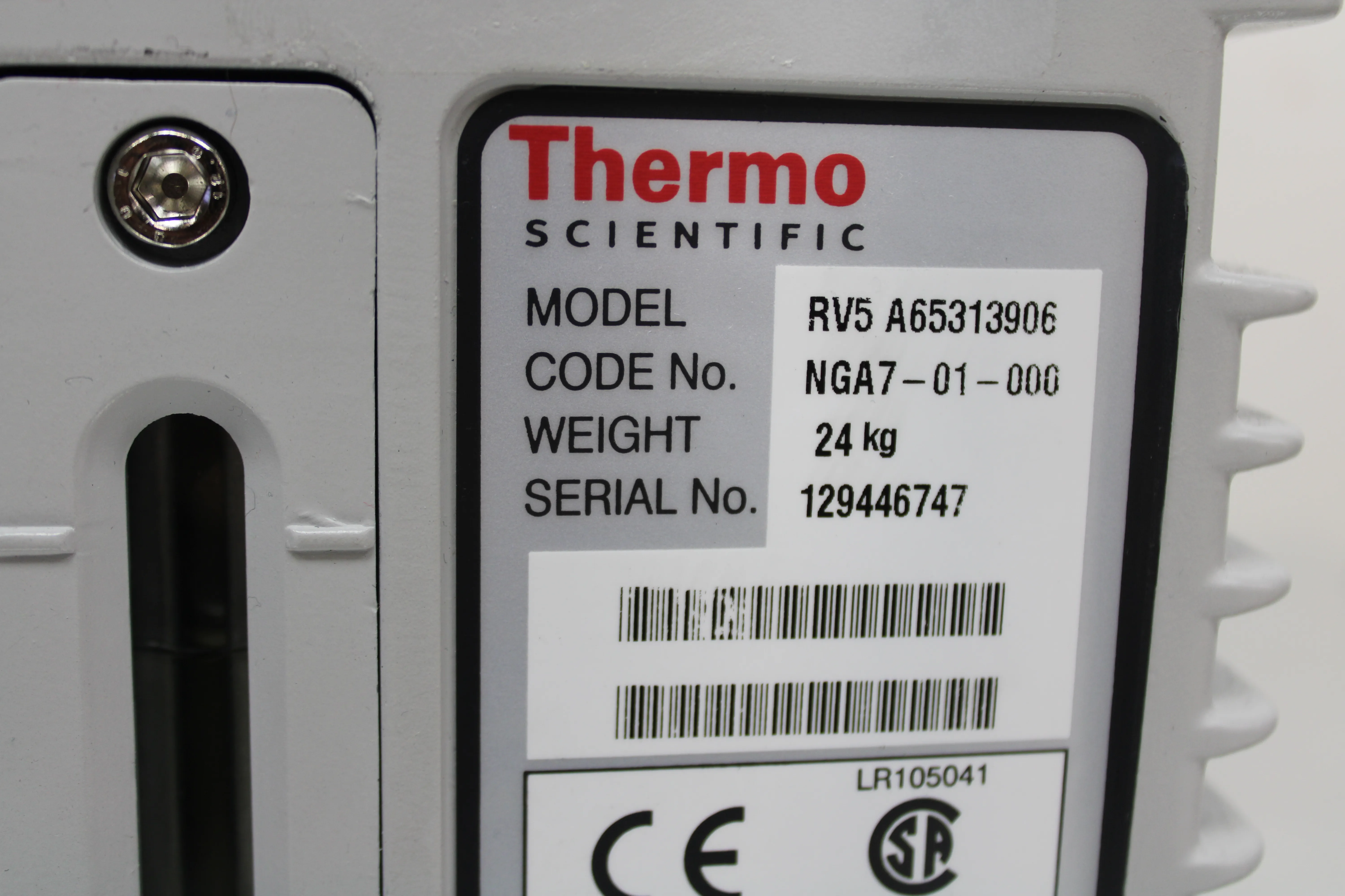 Thermo Fisher Scientific Deep Vacuum Oil Pump VLP120 230V 50Hz