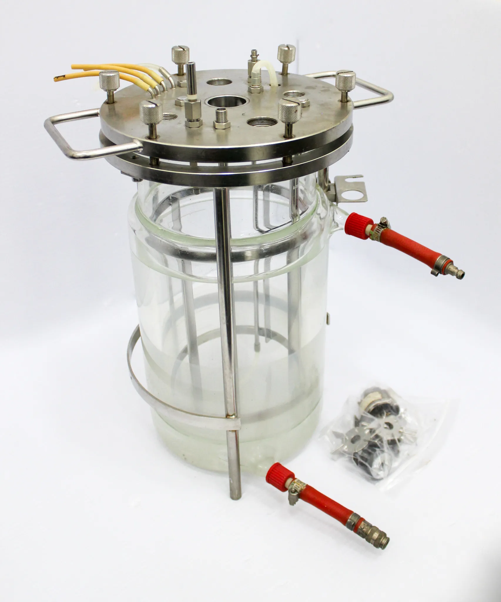 5L Glass Bioreactor for Microbial Fermentation G-11457