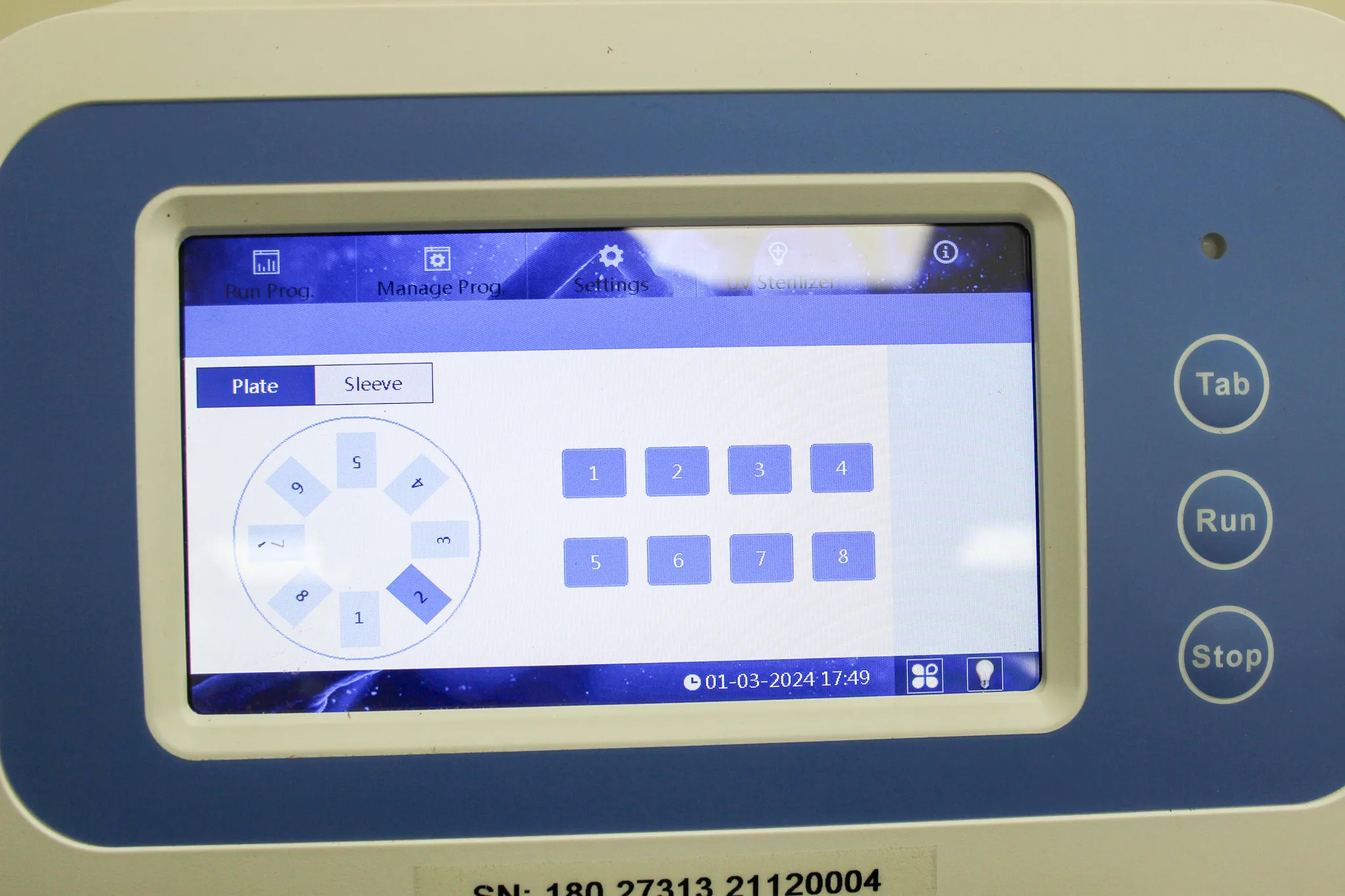 BP Genomics pureMAGX 96 Acid Purification System