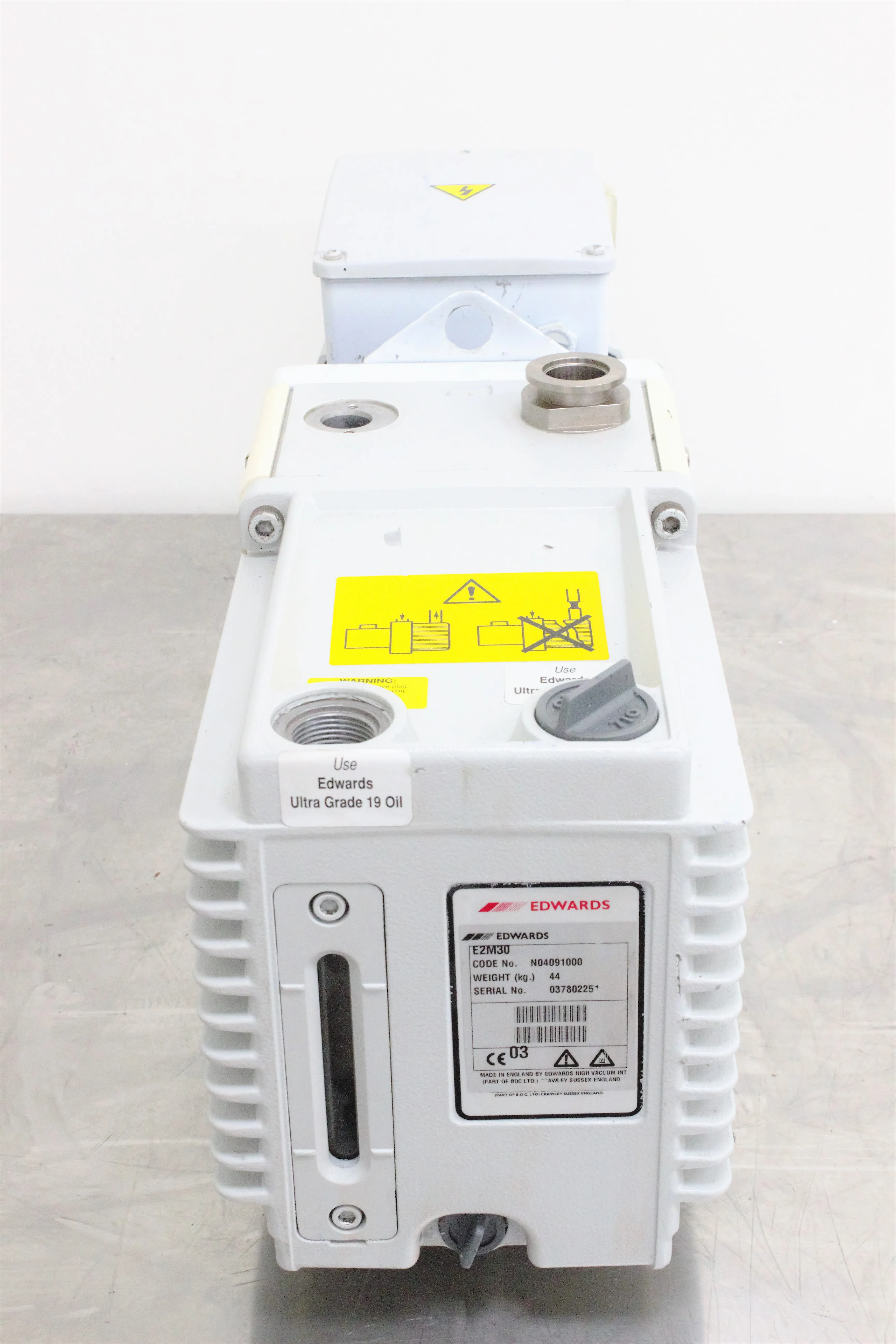 Edwards E2M30 Rotary Vane Vacuum Pump 220V 50Hz/60Hz