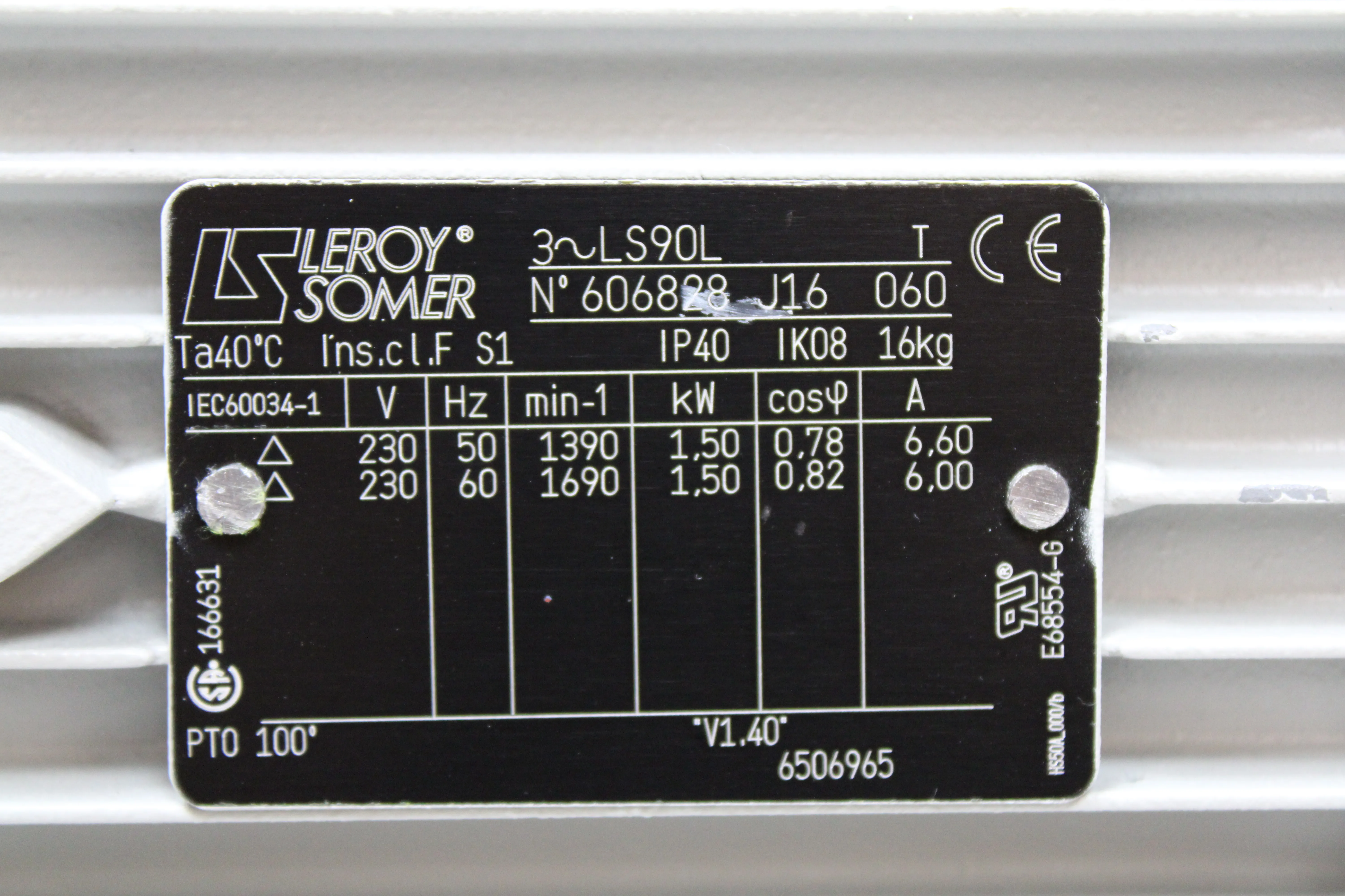 Leybold SOGEVAC SV65BIFC Vacuum Pump