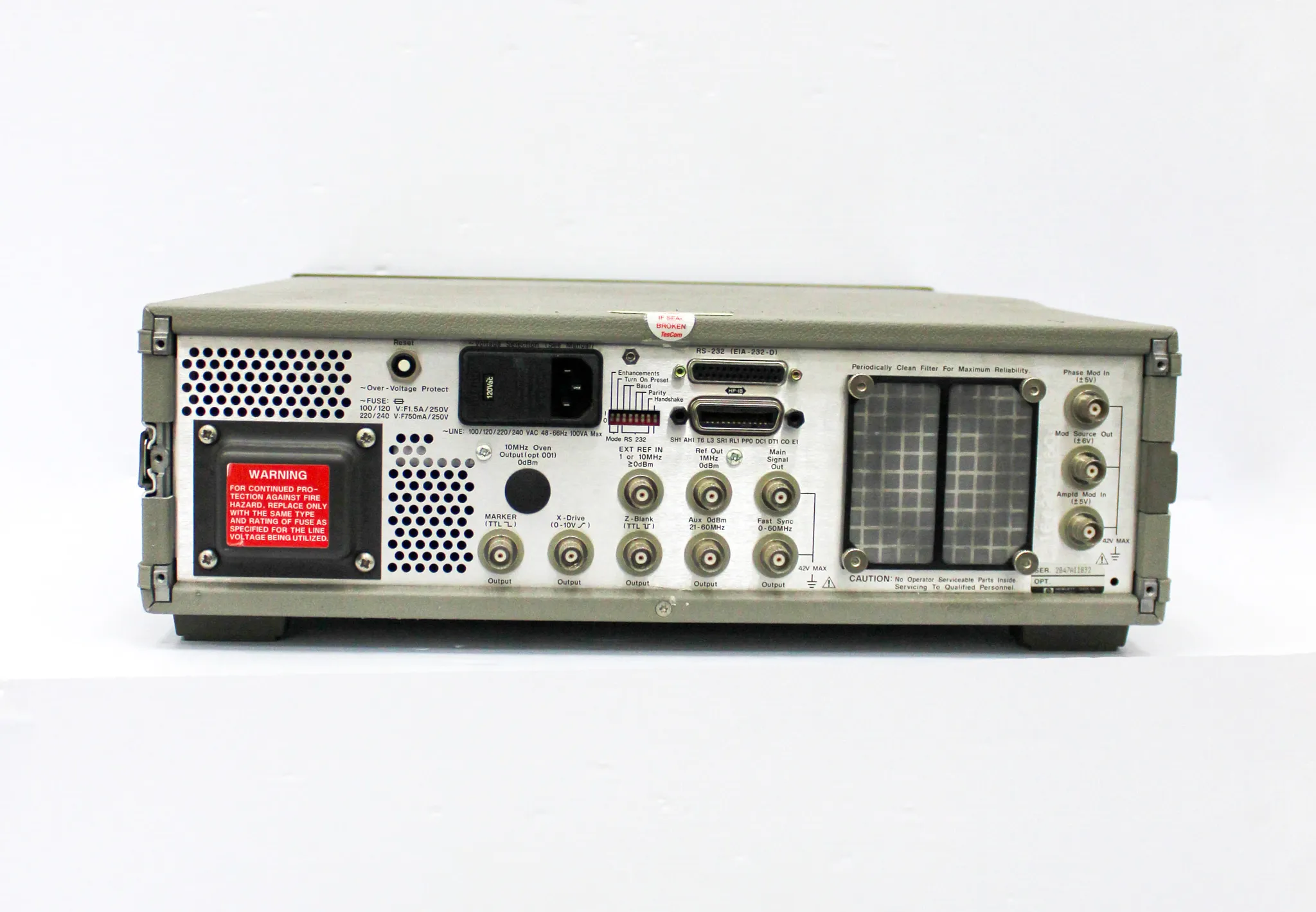 Hp 3325B Synthesizer / Function Generator Model